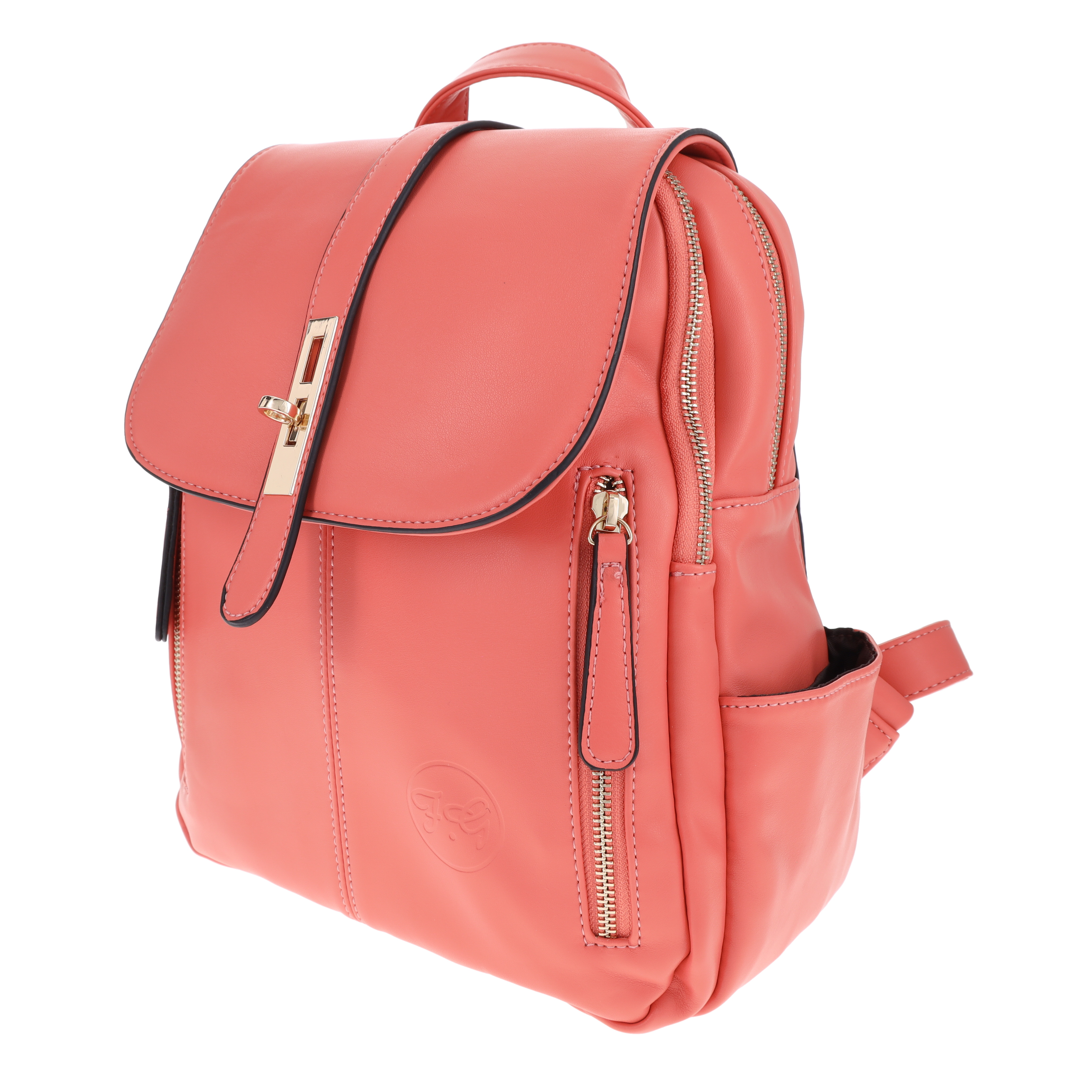 Fabigun Concealed Carry Backpack 1951 Salmon Pink FAB1951PNK View 1