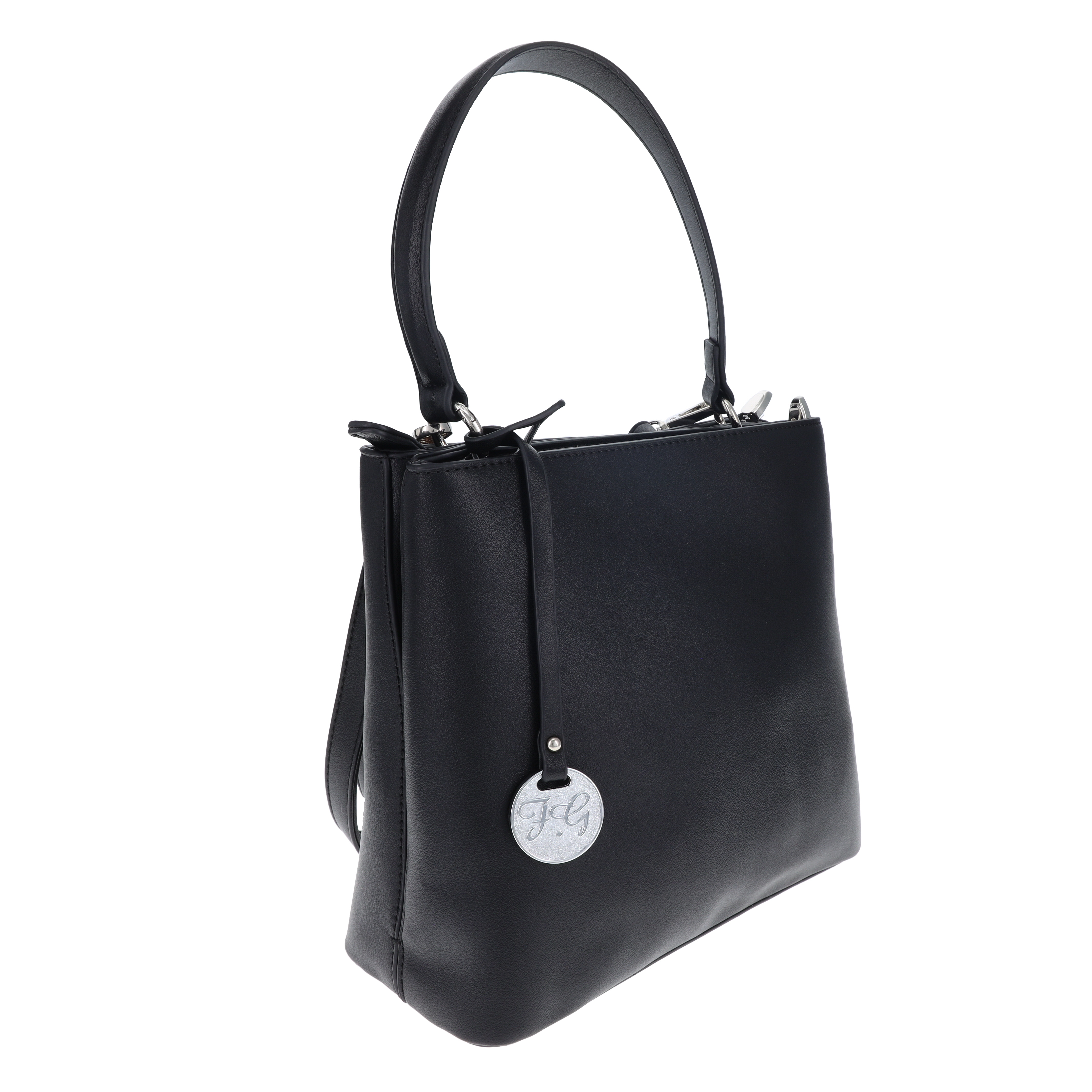 Fabigun Concealed Carry Shoulder Bag/Tote Black FAB7116BLK View 3