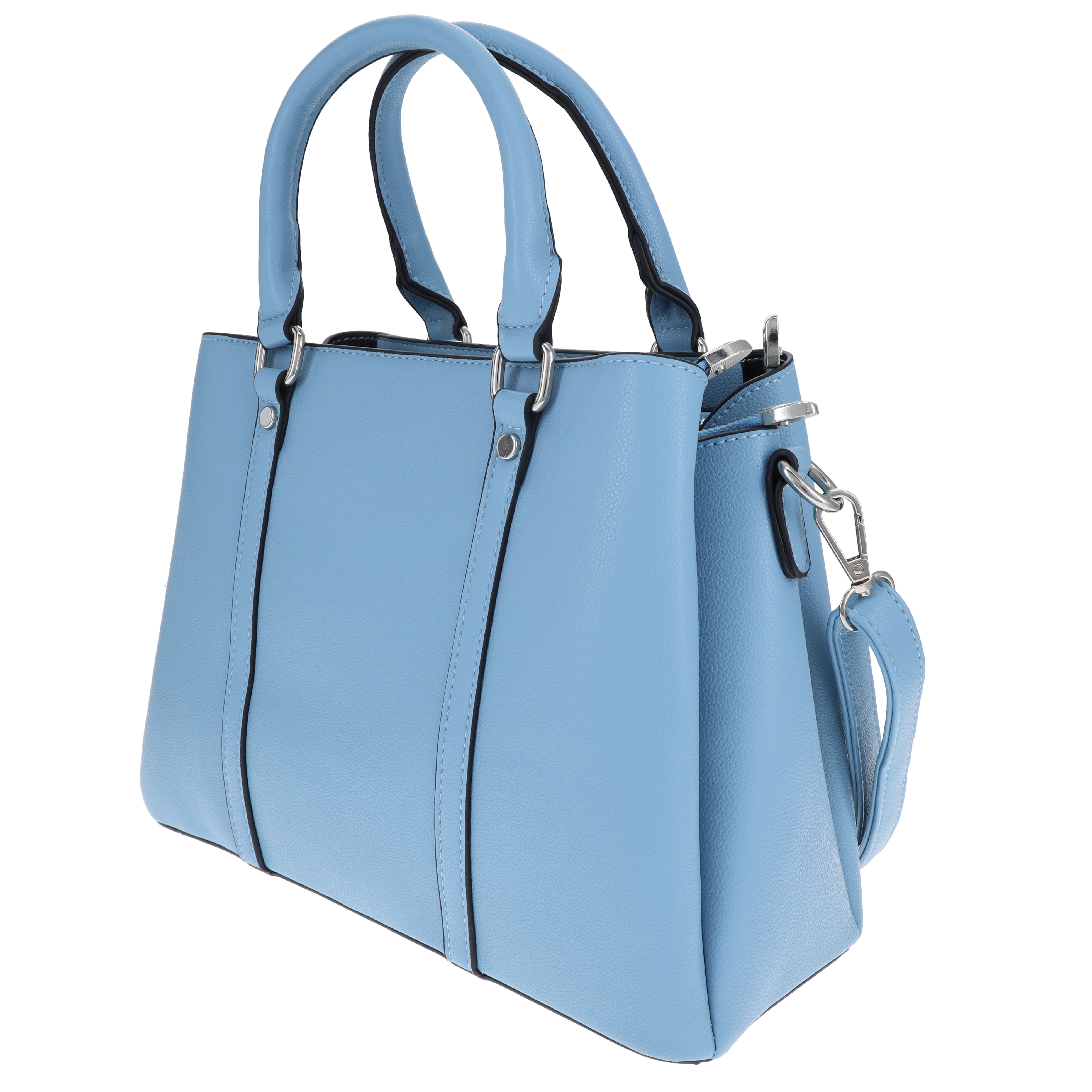 Fabigun Concealed Carry Shoulder Bag Tote Blue FAB8710BLU View 1
