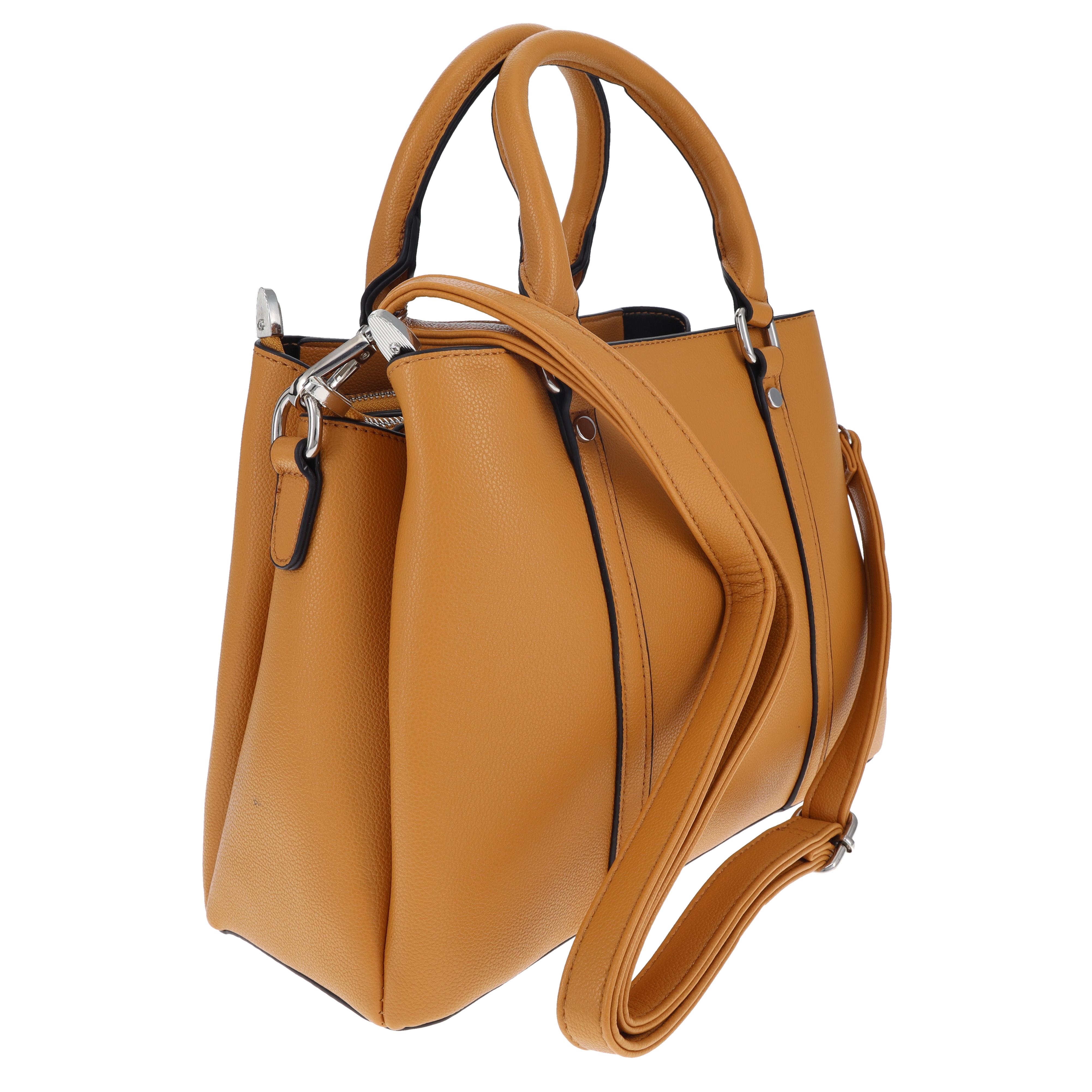 Fabigun Concealed Carry Shoulder Bag/Tote Camel FAB8710CML View 5
