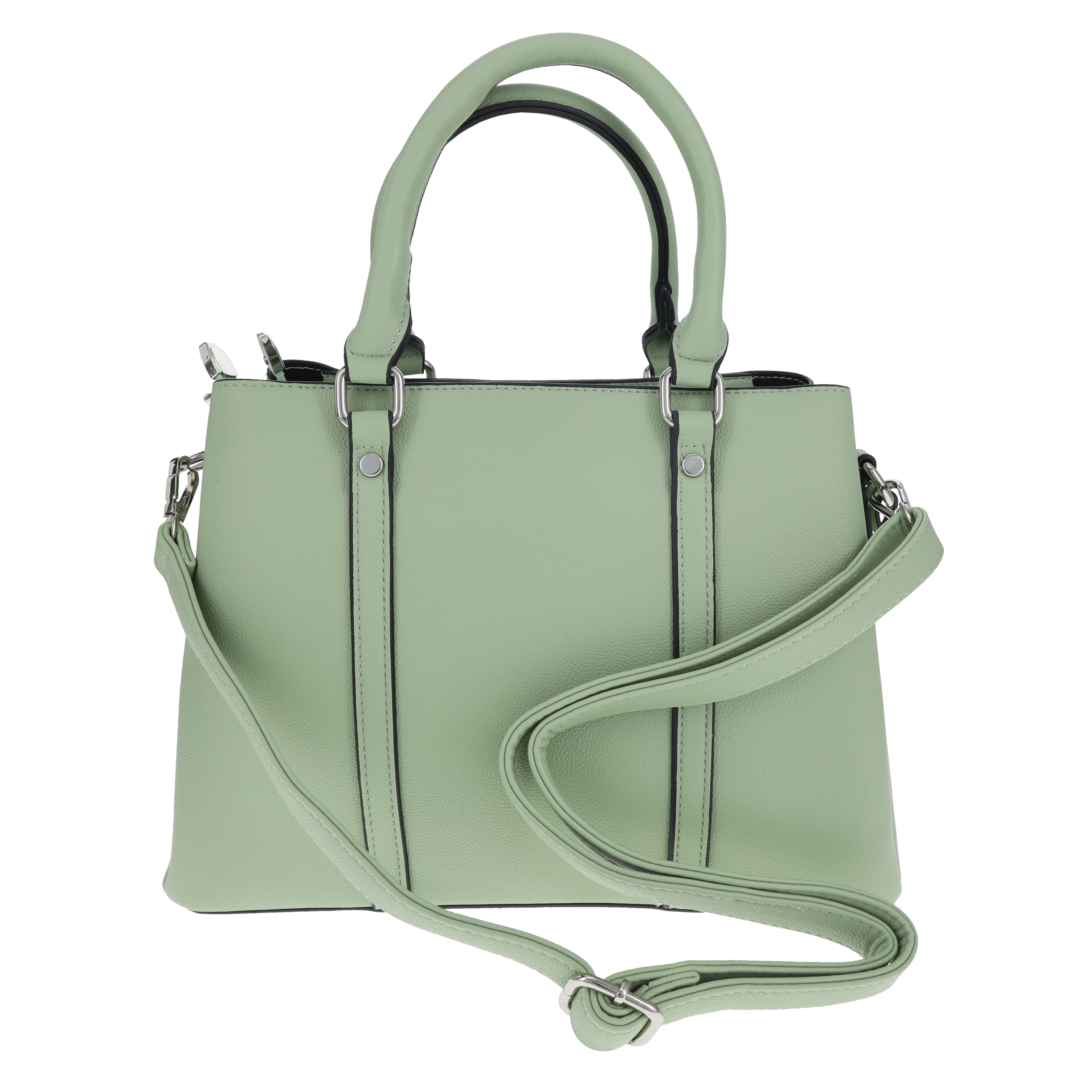 Fabigun Concealed Carry Shoulder Bag/Tote Light Green FAB8710GRN View 6