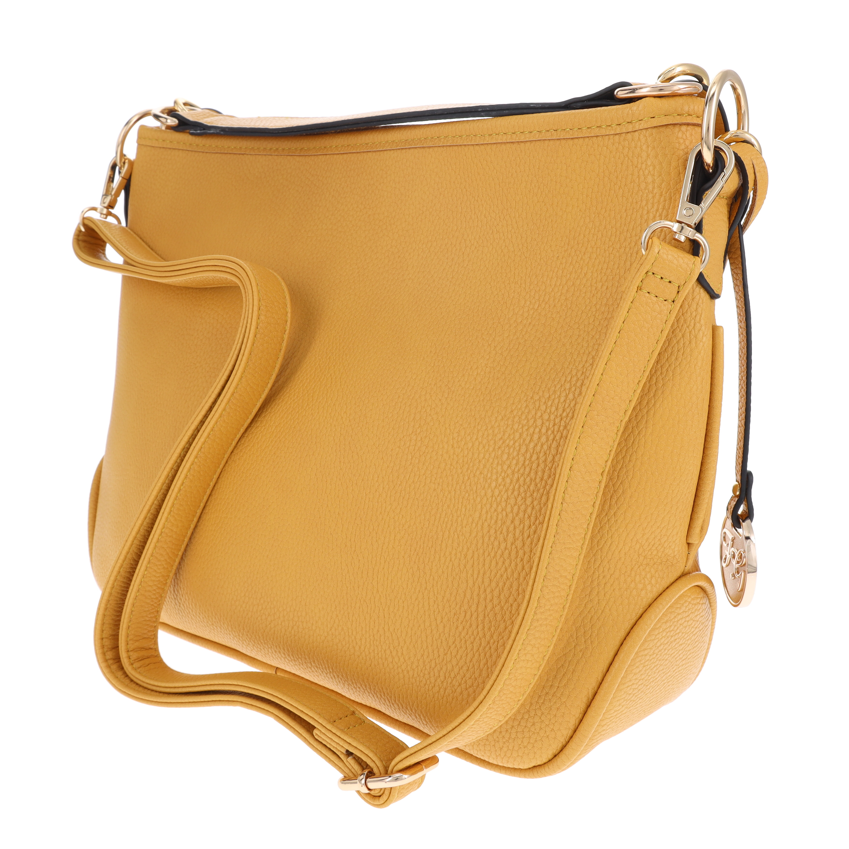 FabiGun Conceal Carry Shoulder Bag Tote Yellow FAB6308YLW View 8
