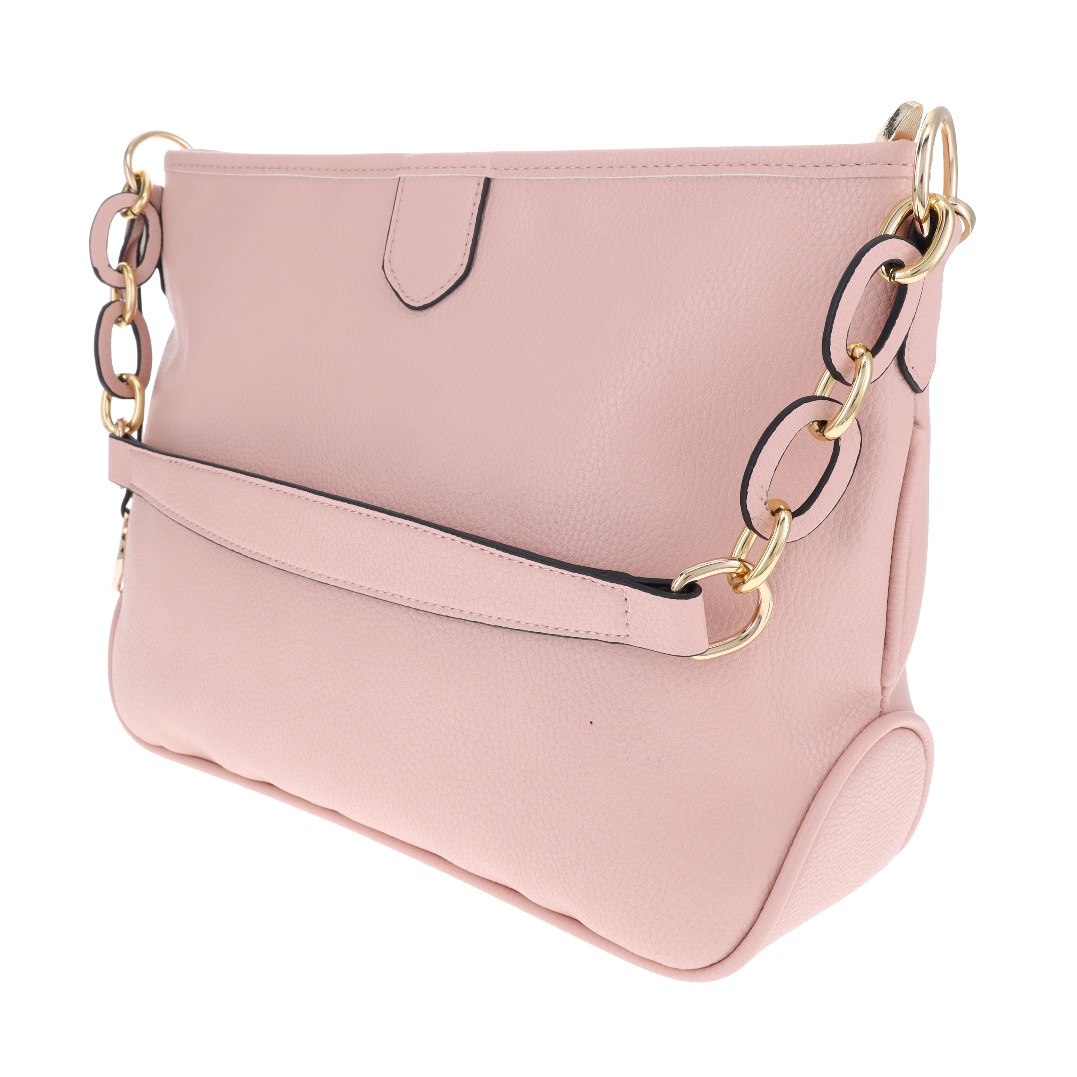 Fabigun Concealed Carry Shoulder Hobo Bag Light Pink FAB6308PNK View 4