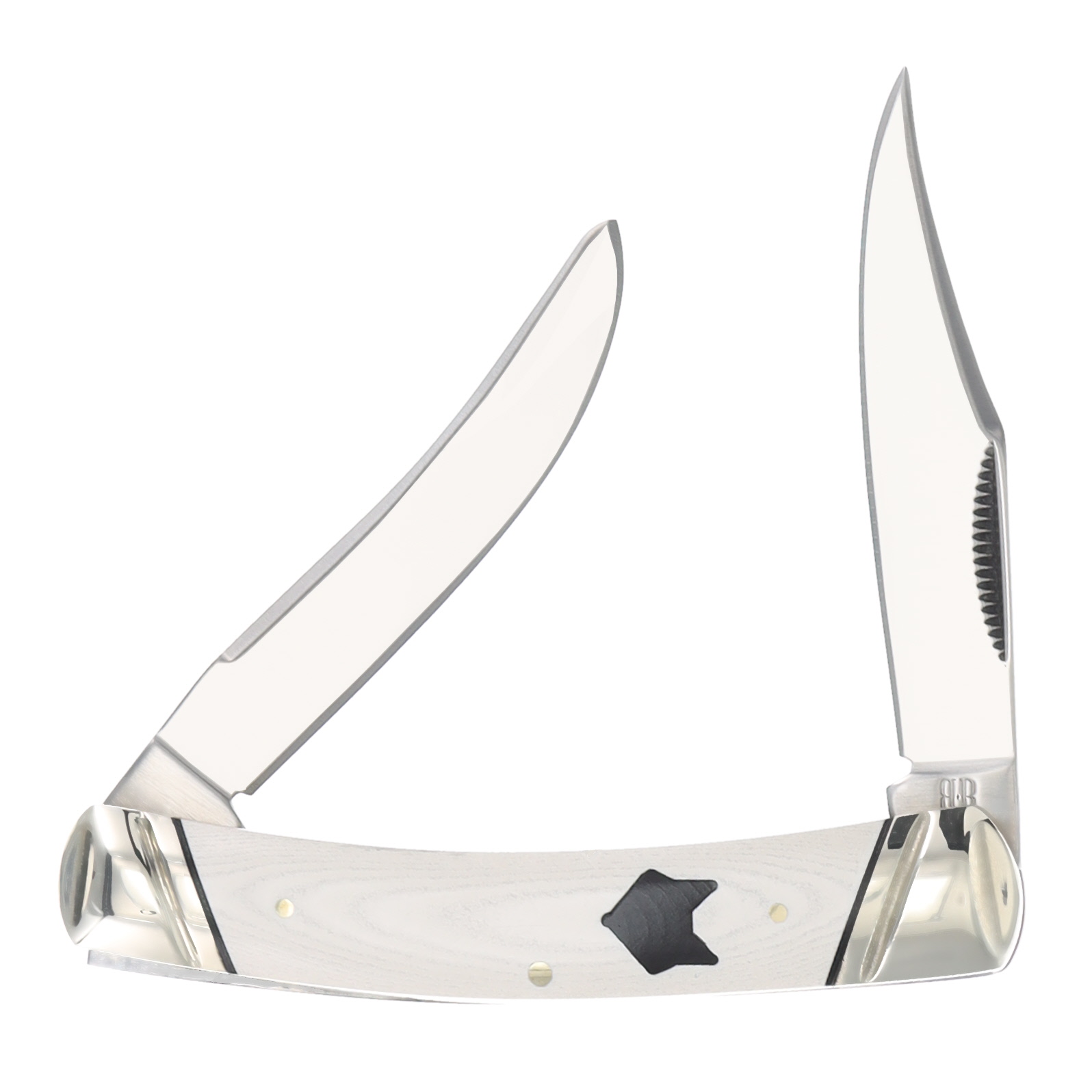 Rough Ryder Small Moose Folding Knife Arctic Fox RR2544 View 1