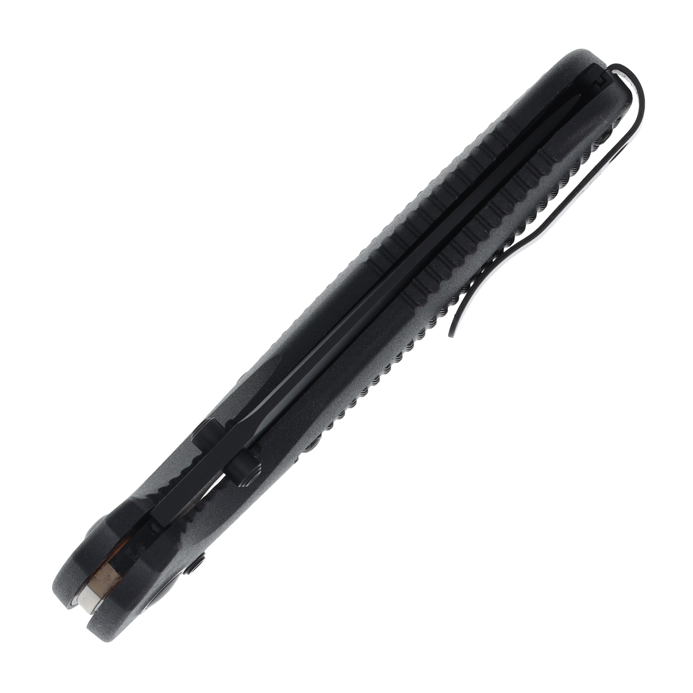Benchmade Redoubt 3.55in Partially Serrated Black Cerakote Drop Point BM430SBK-02 View 8