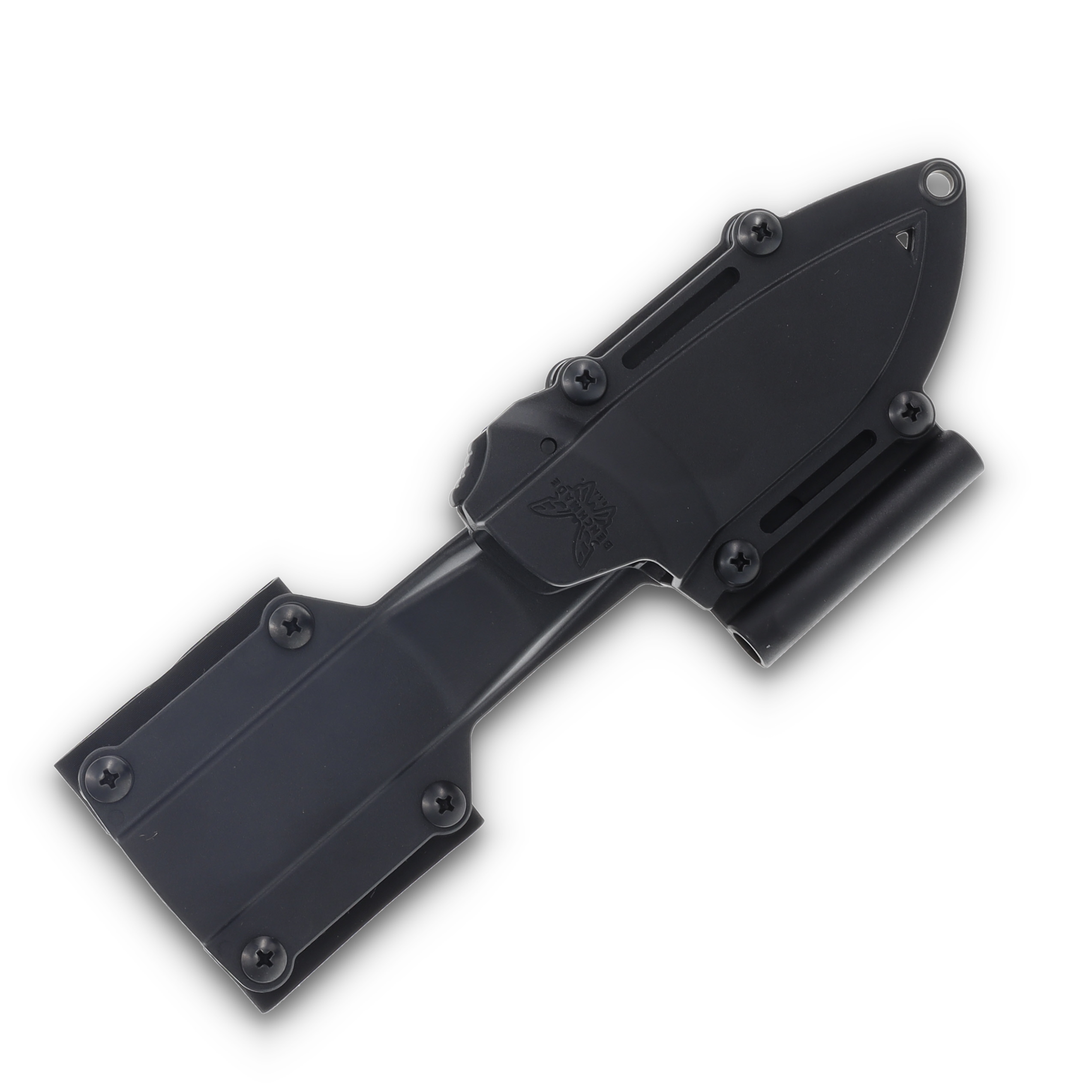 Benchmade 165BK Mini Bushcrafter Fixed Blade Shane Sibert Design Cerakote Cru-Wear/Carbon Fiber BM165BK View 7