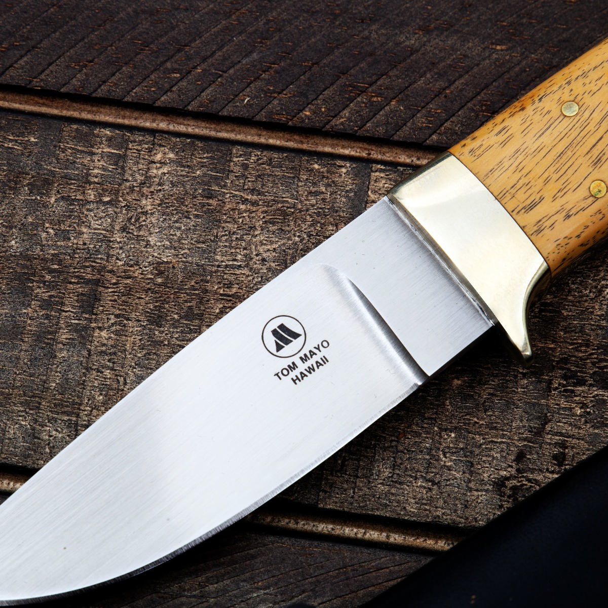Tom Mayo Custom Trail Point Hunter Knife CUSTCC276 View 10