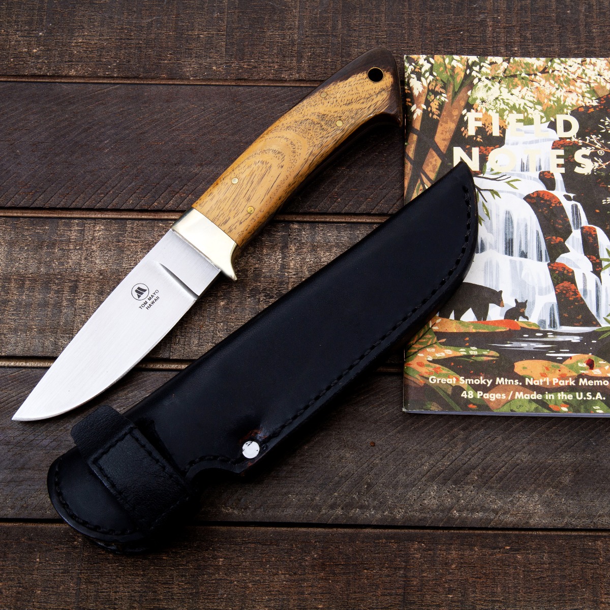 Tom Mayo Custom Trail Point Hunter Knife CUSTCC276 View 4