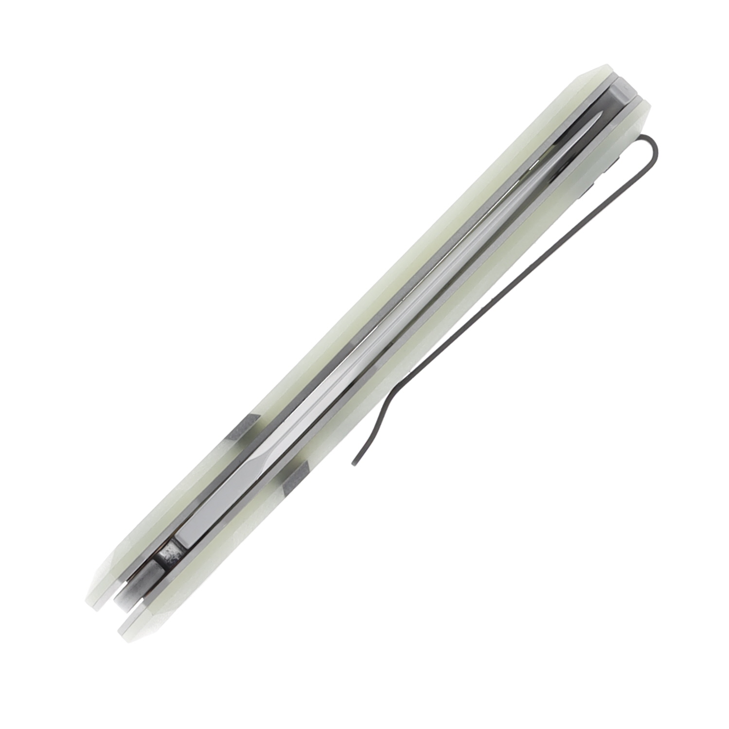 CRKT Michaca Out-the-Side Automatic Knife Bead Blast Magnacut Natural G-10 AUCRA1000J View 5