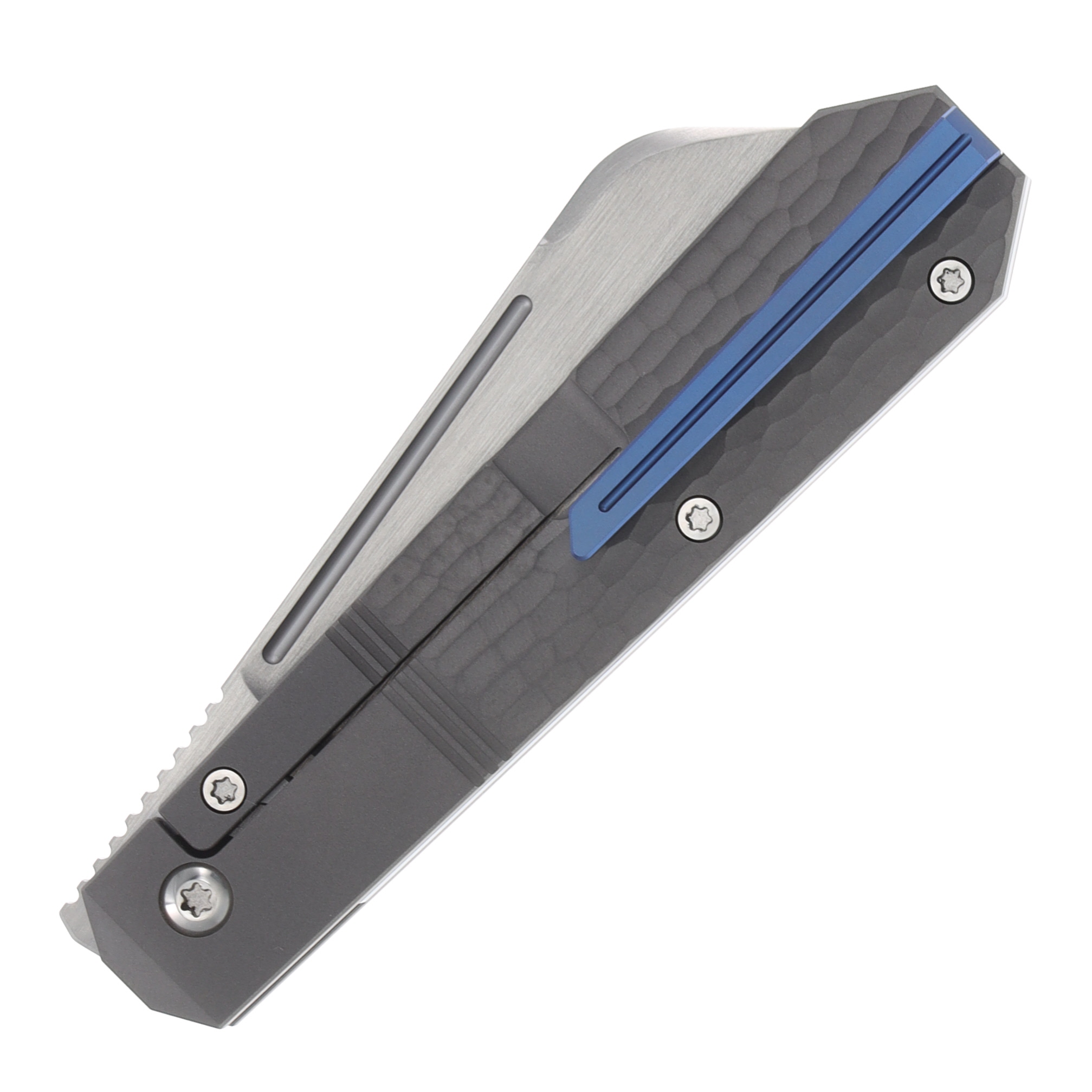 Jack Wolf After Hours Jack Jigged Titanium 3.15in Plain Satin Sheepsfoot View 6