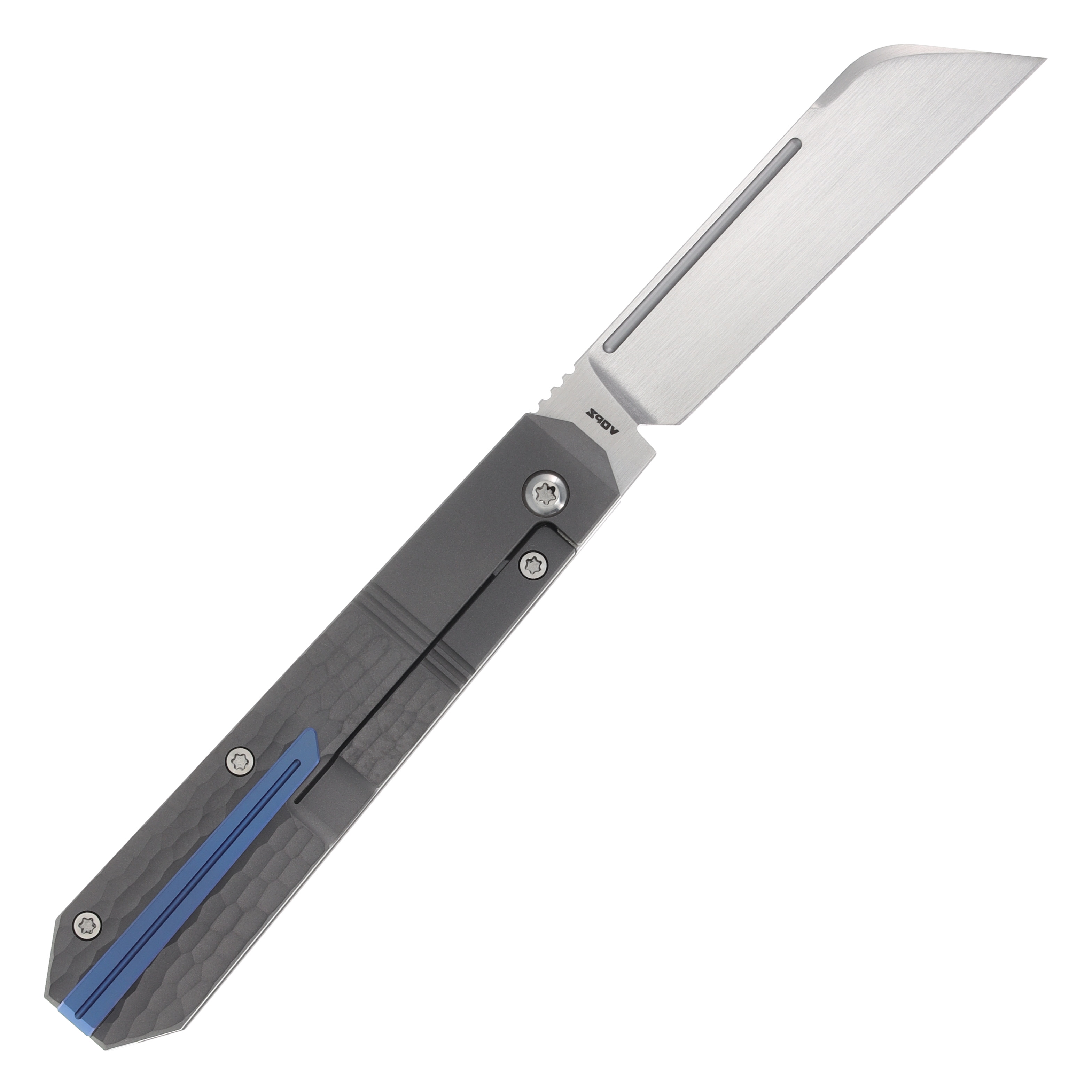 Jack Wolf After Hours Jack Jigged Titanium 3.15in Plain Satin Sheepsfoot View 4