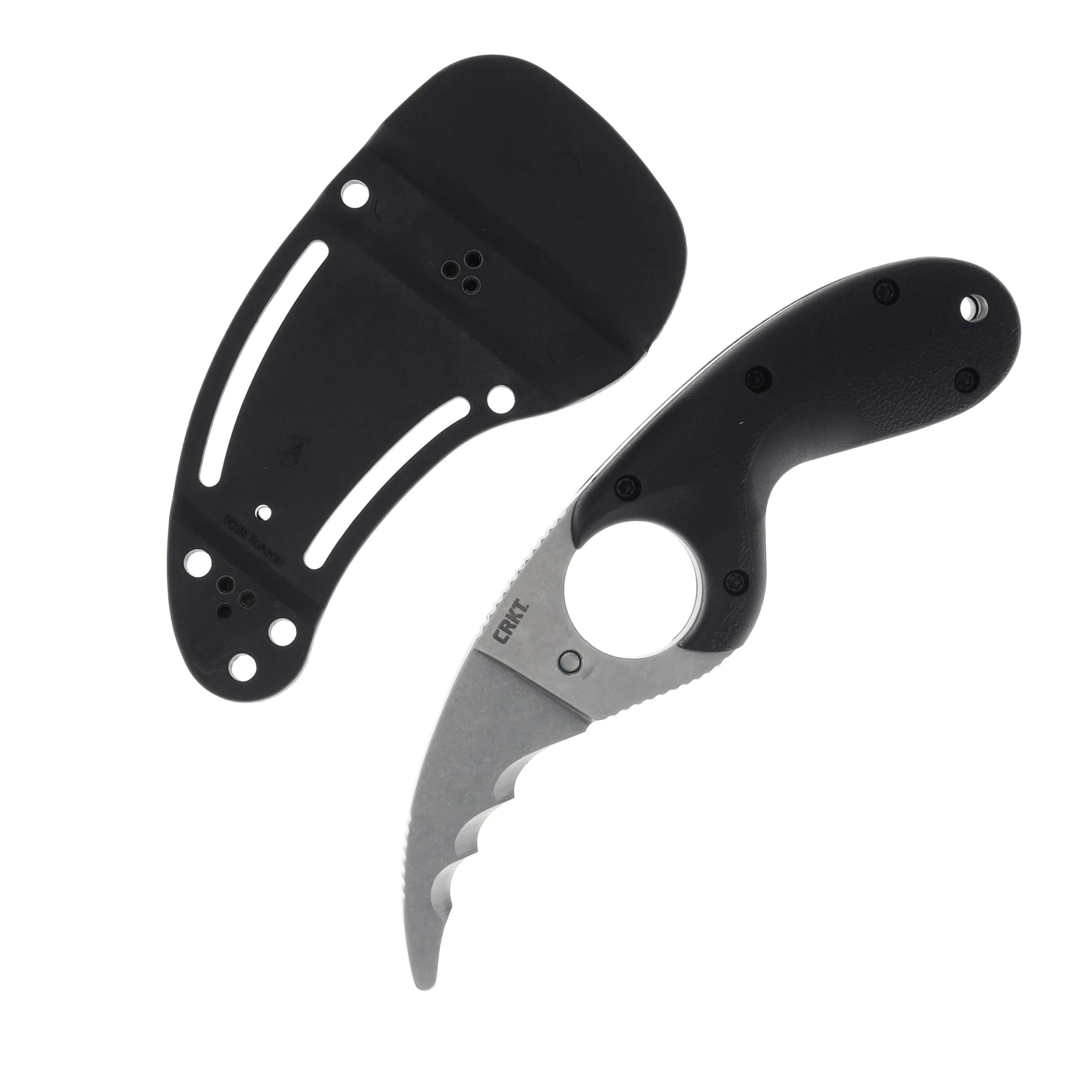 CRKT Bear Claw Fixed Blade River Knife Stonewash/Black CR2511 View 2