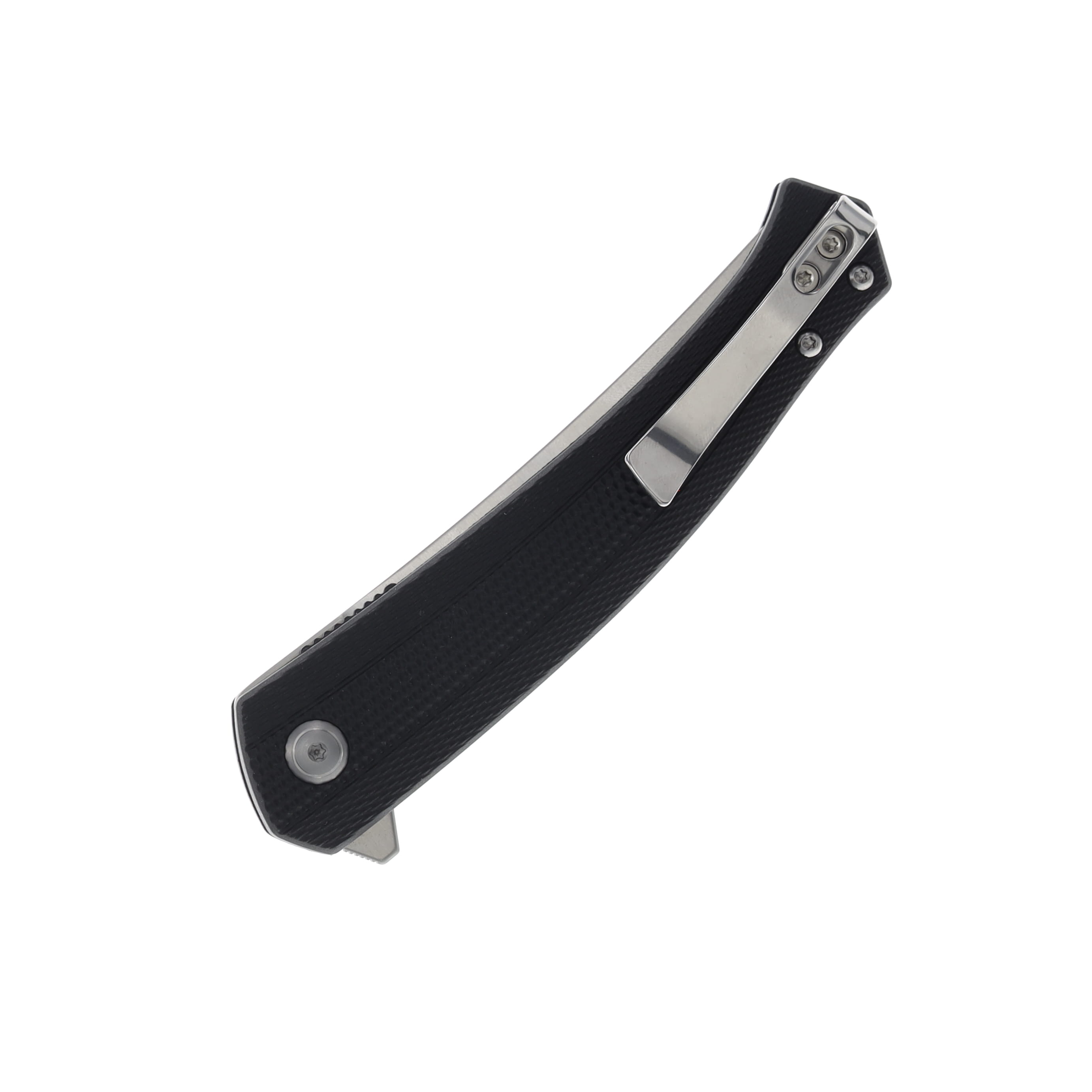 CRKT Persian Spring-Assisted Linerlock Folding Knife Satin D2/Black GRN CR7060 View 2