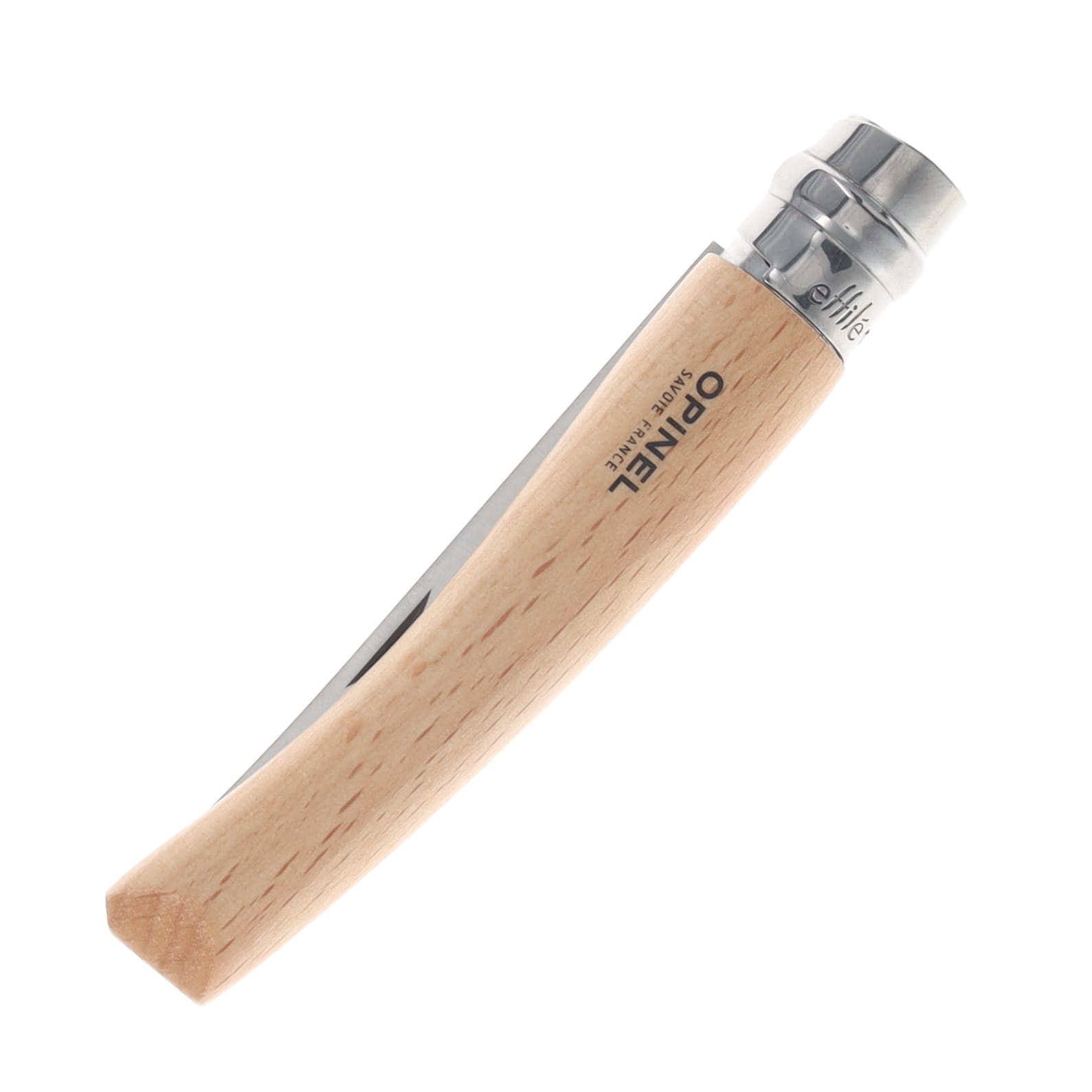 Opinel No.08 Effile Folding Knife Beechwood OP002558 View 5