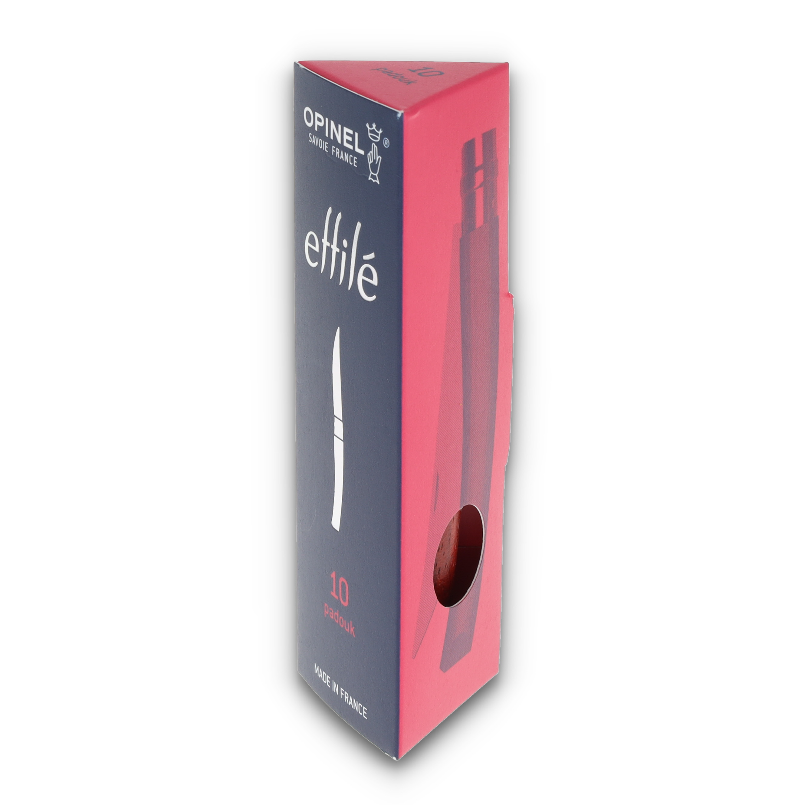Opinel No10 Effile Folding Knife Padouk Wood OP002555 View 6