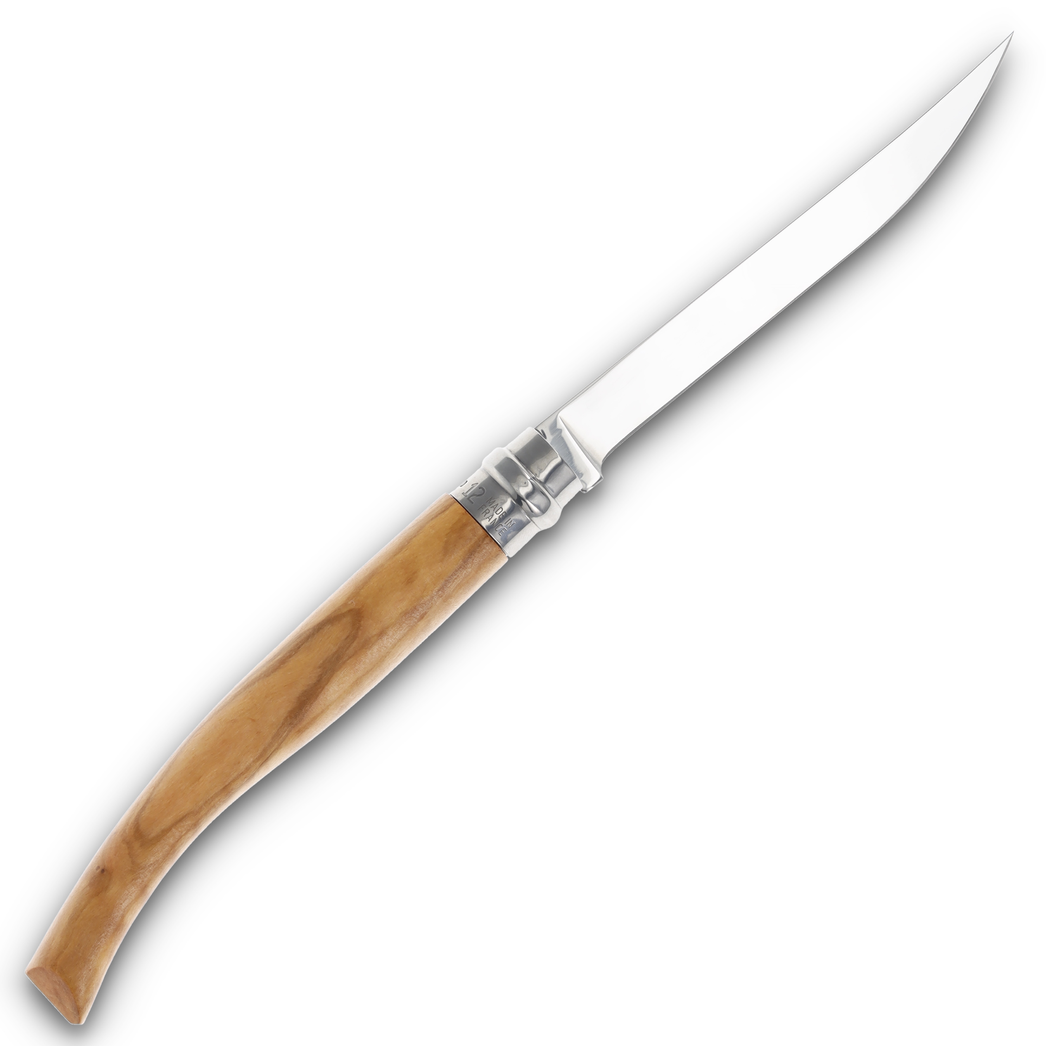 Opinel No12 Effile Folding Knife Olive Wood OP002564 View 2