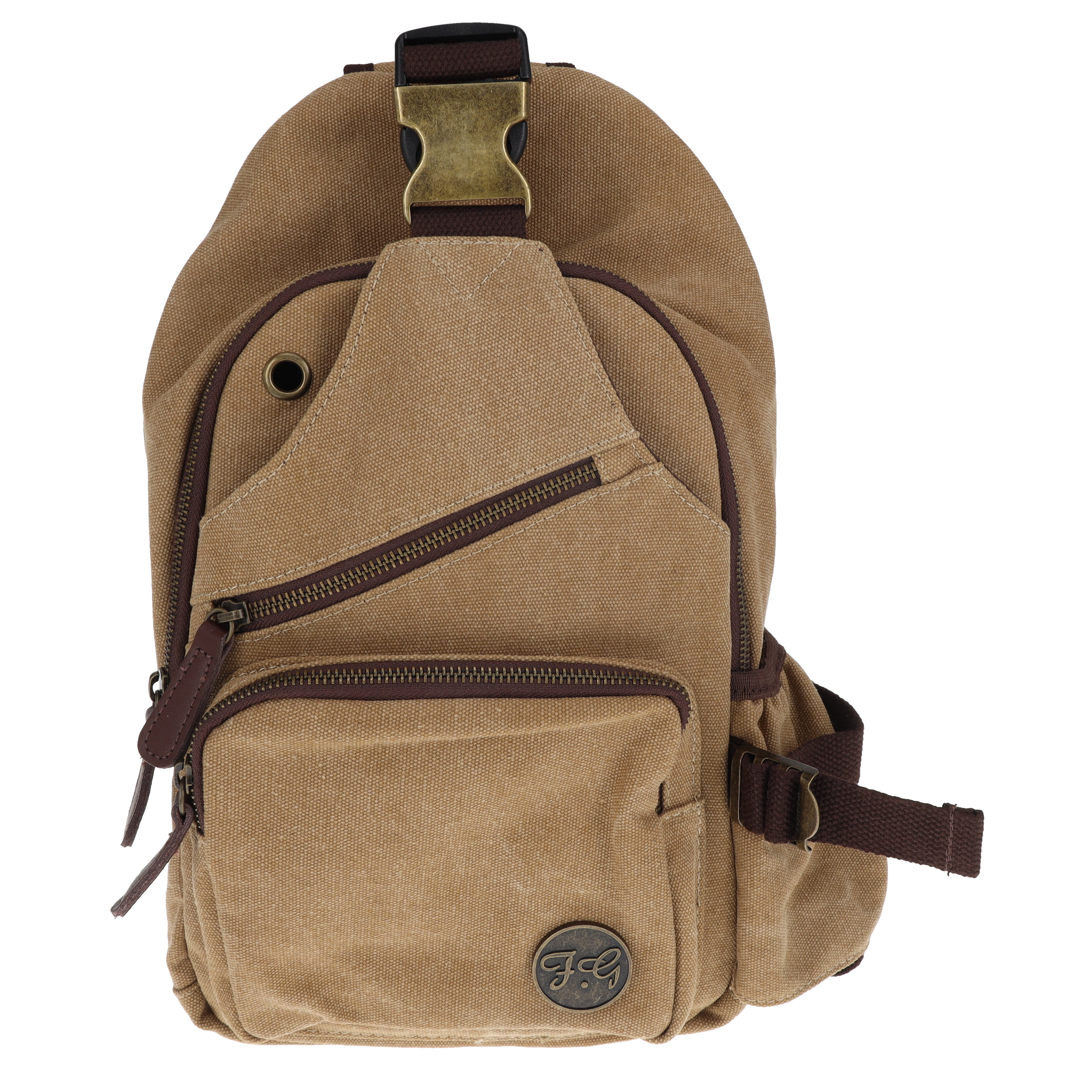 FabiGun Concealed Carry Backpack 3005 Khaki FAB3005KHA View 2