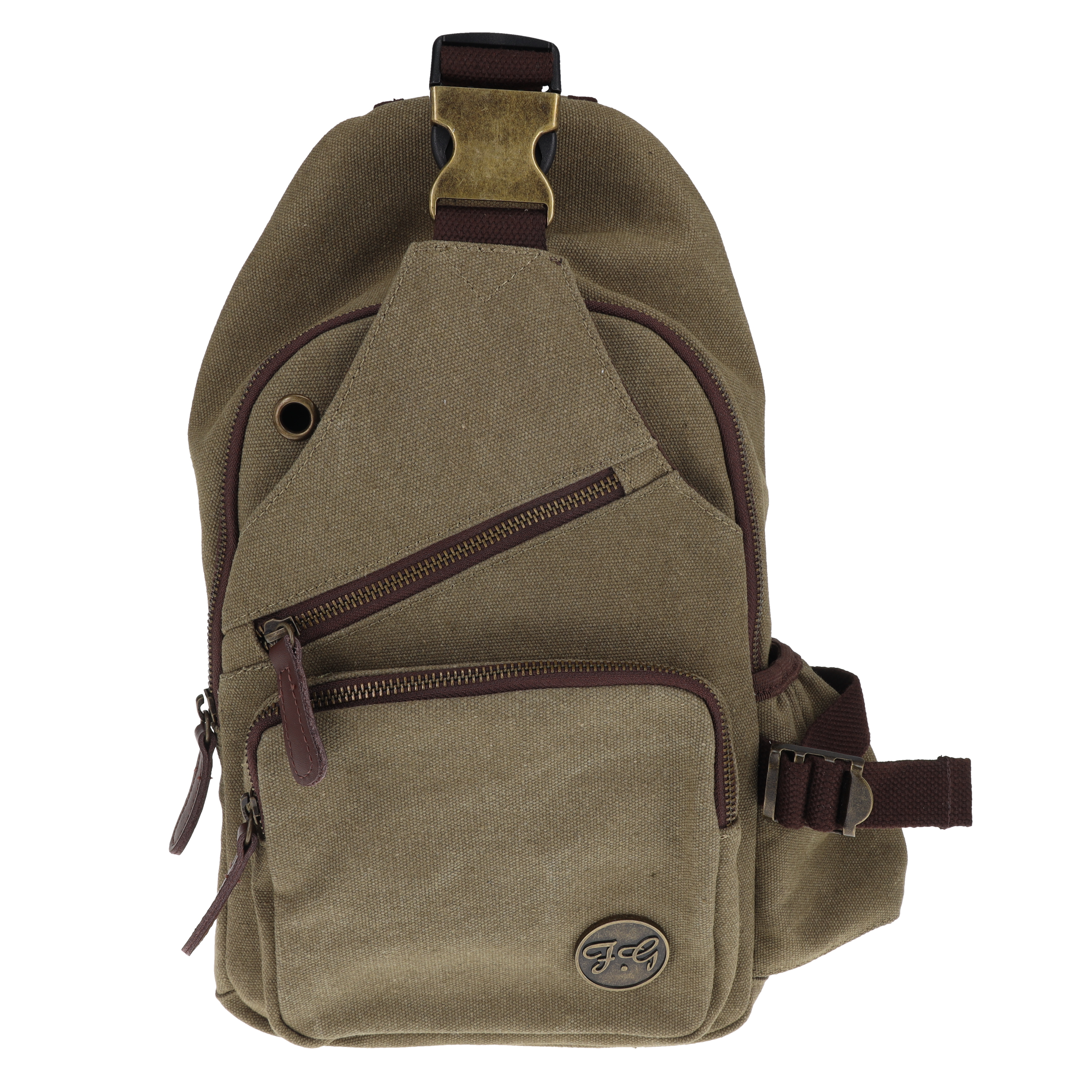 FabiGun Concealed Carry Backpack 3005 Army Green FAB3005GRN View 2