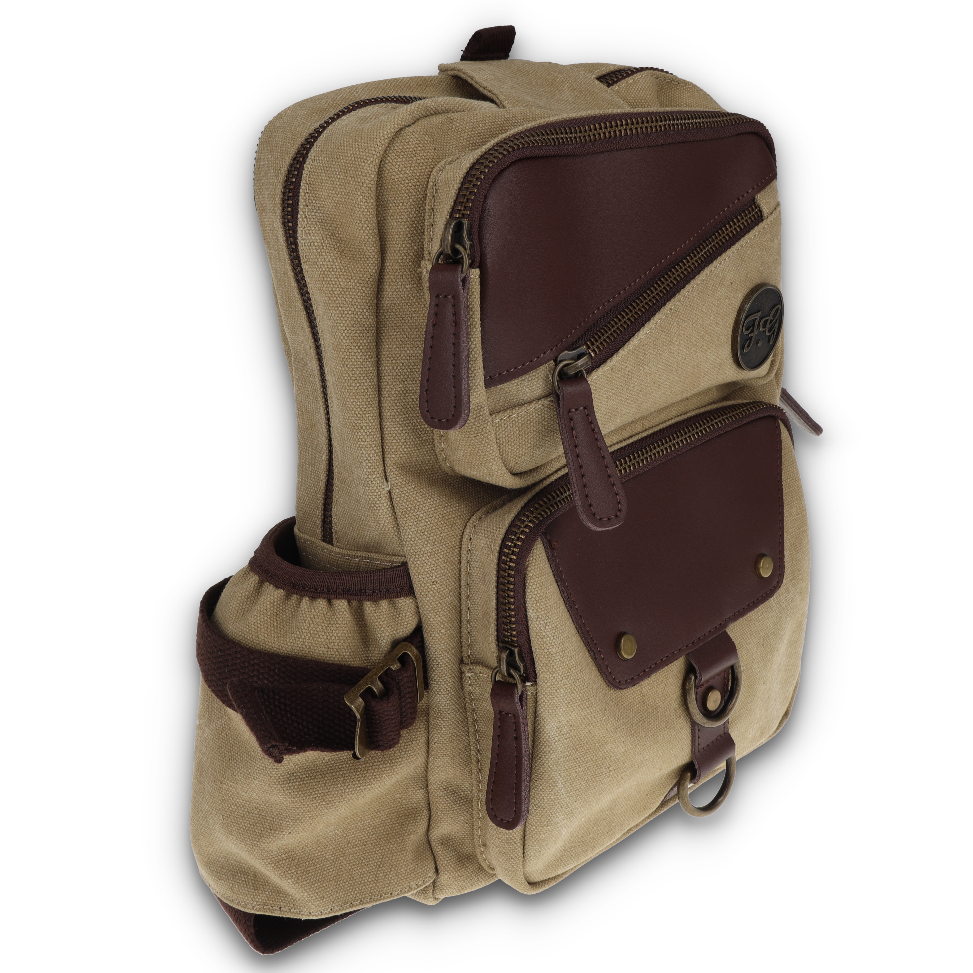 Fabigun Concealed Carry Backpack 3008 Khaki FAB3008KHA View 3