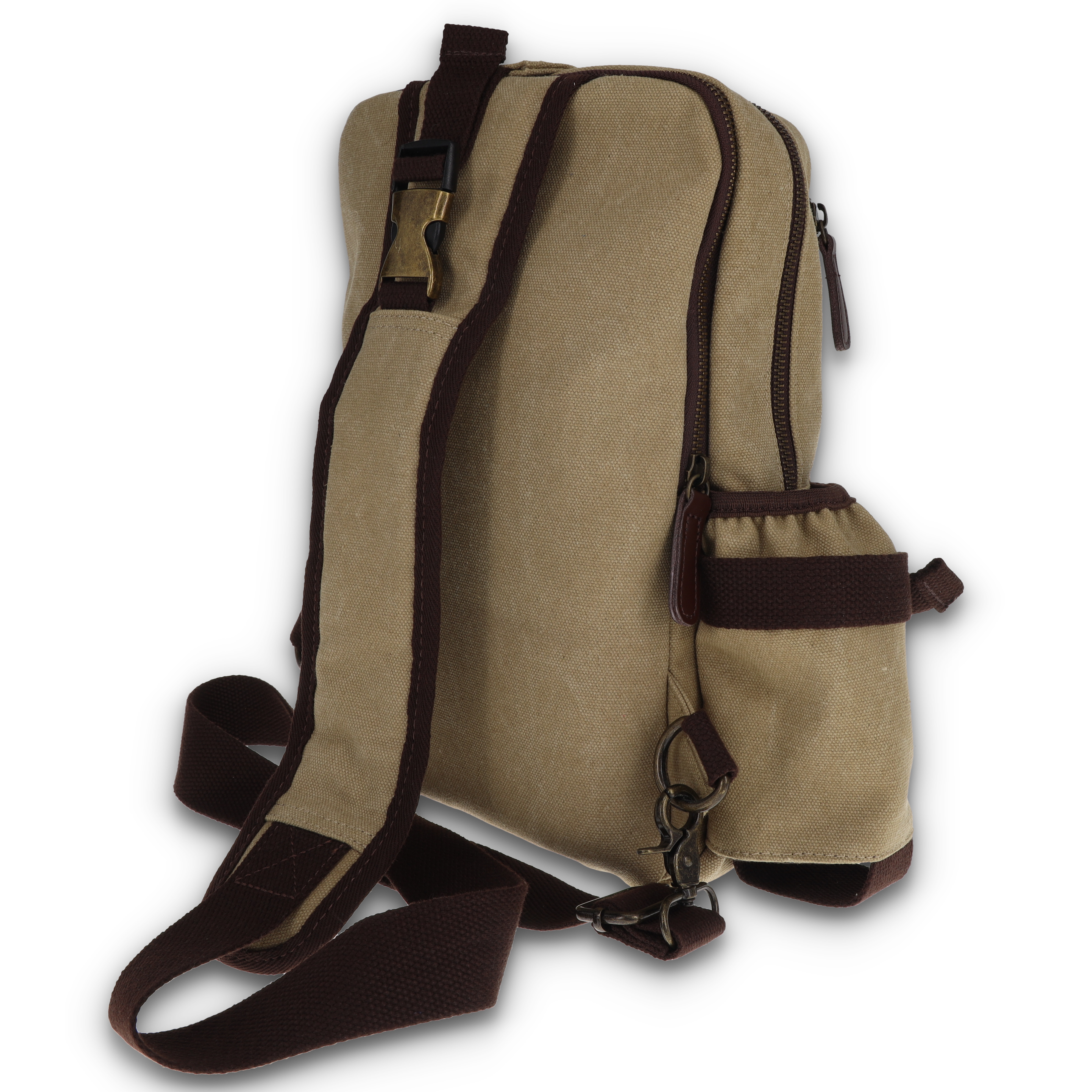 Fabigun Concealed Carry Backpack 3008 Khaki FAB3008KHA View 5