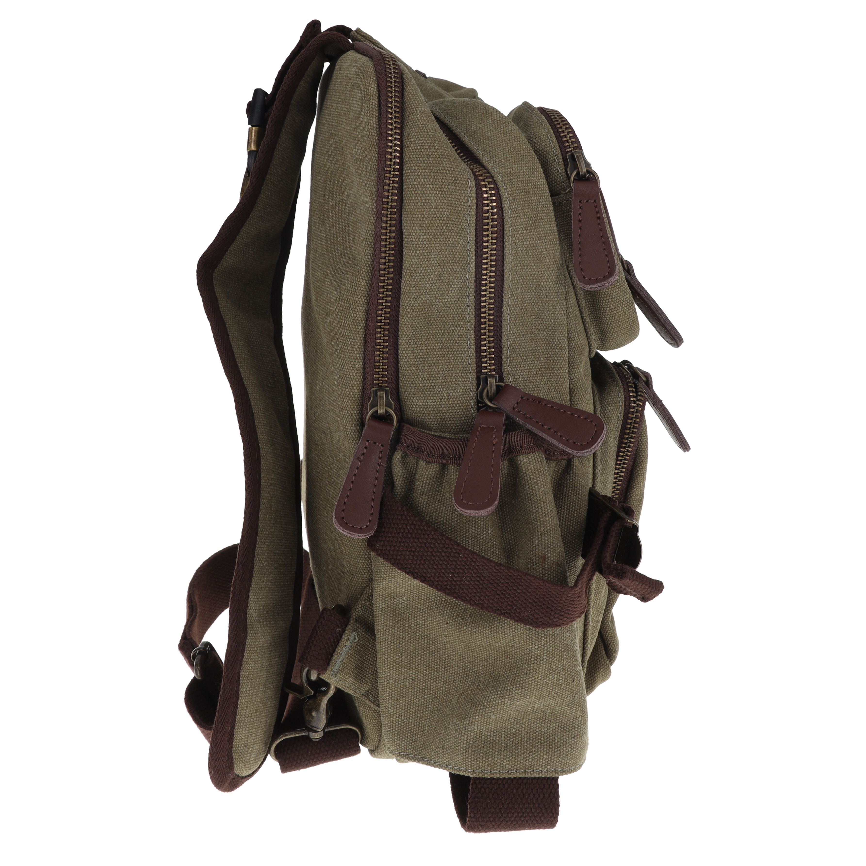 FabiGun Concealed Carry Backpack 3008 Army Green FAB3008GRN View 8