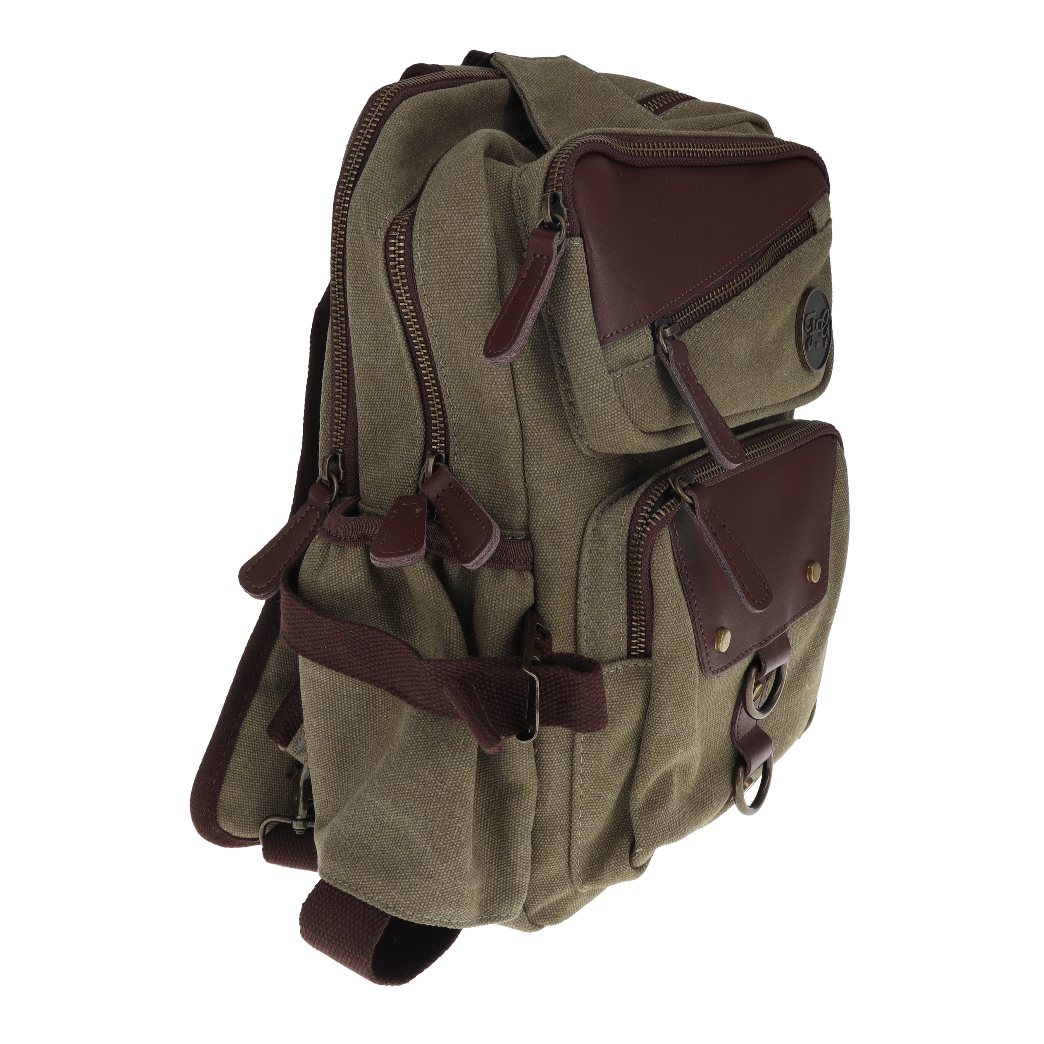 FabiGun Concealed Carry Backpack 3008 Army Green FAB3008GRN View 3