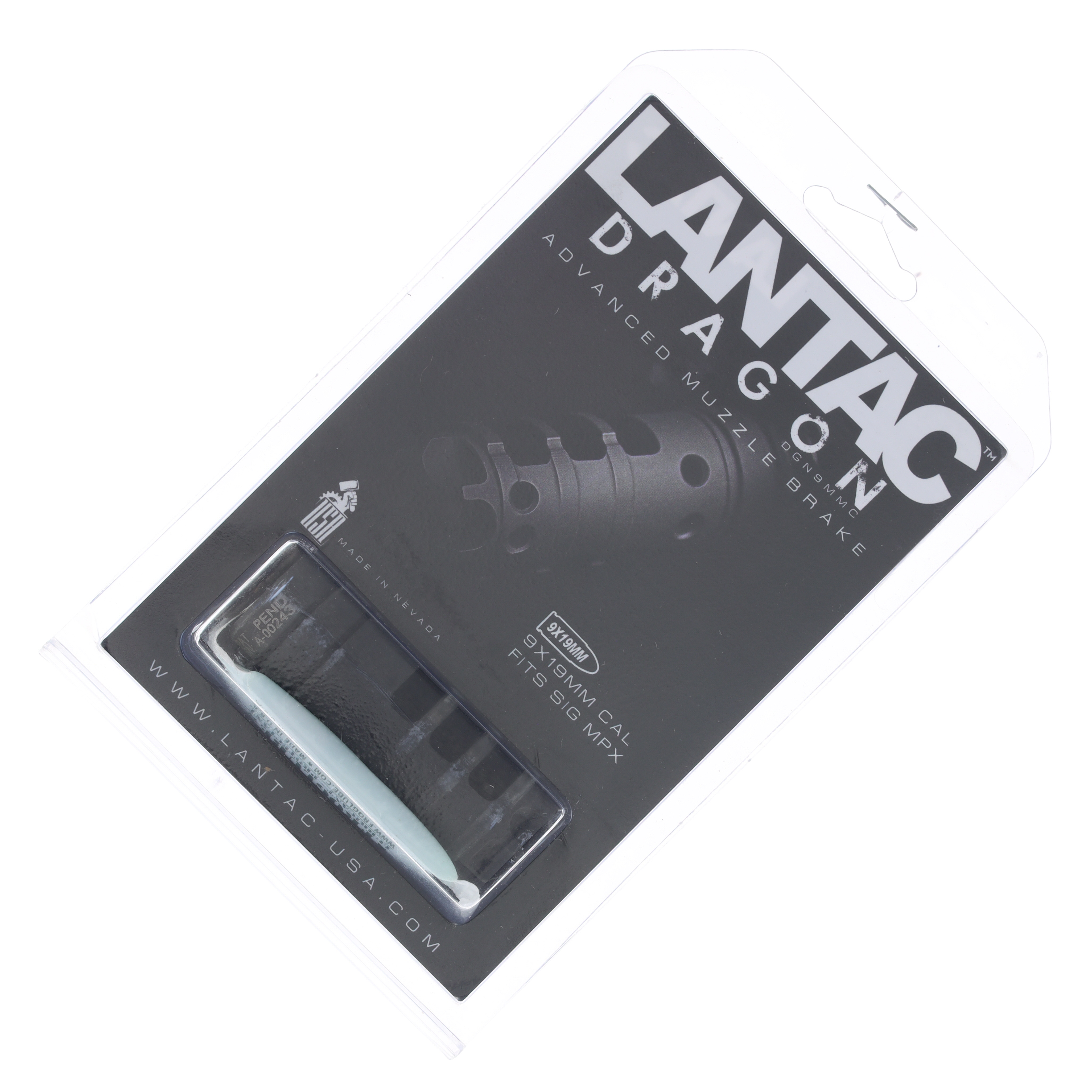 LANTAC Dragon DGN9MMC Muzzle Brake for SIG MPX Rifle DGN9MMC View 8