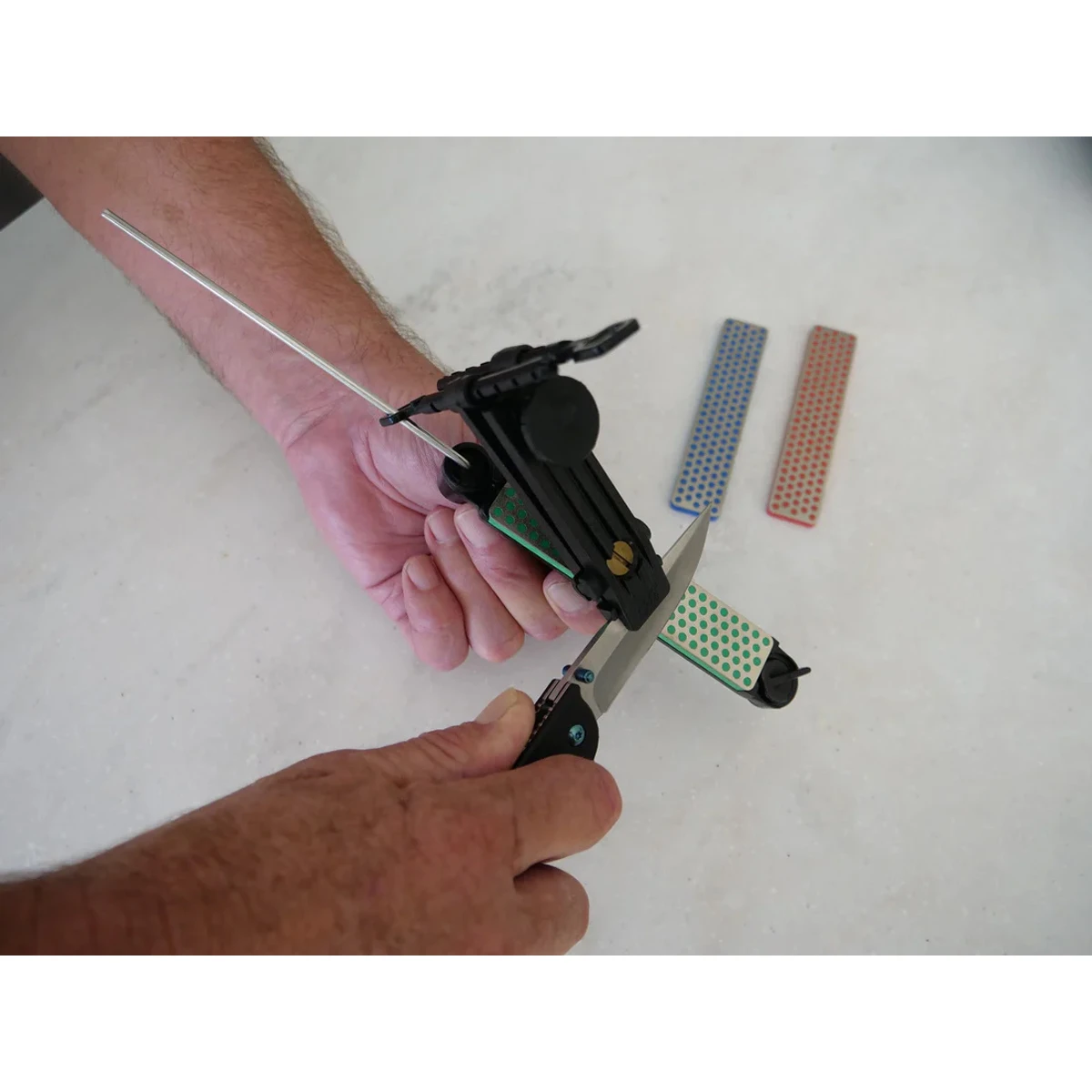 DMT Aligner Pro Kit Guided Diamond Knife Sharpener System APROKIT View 3