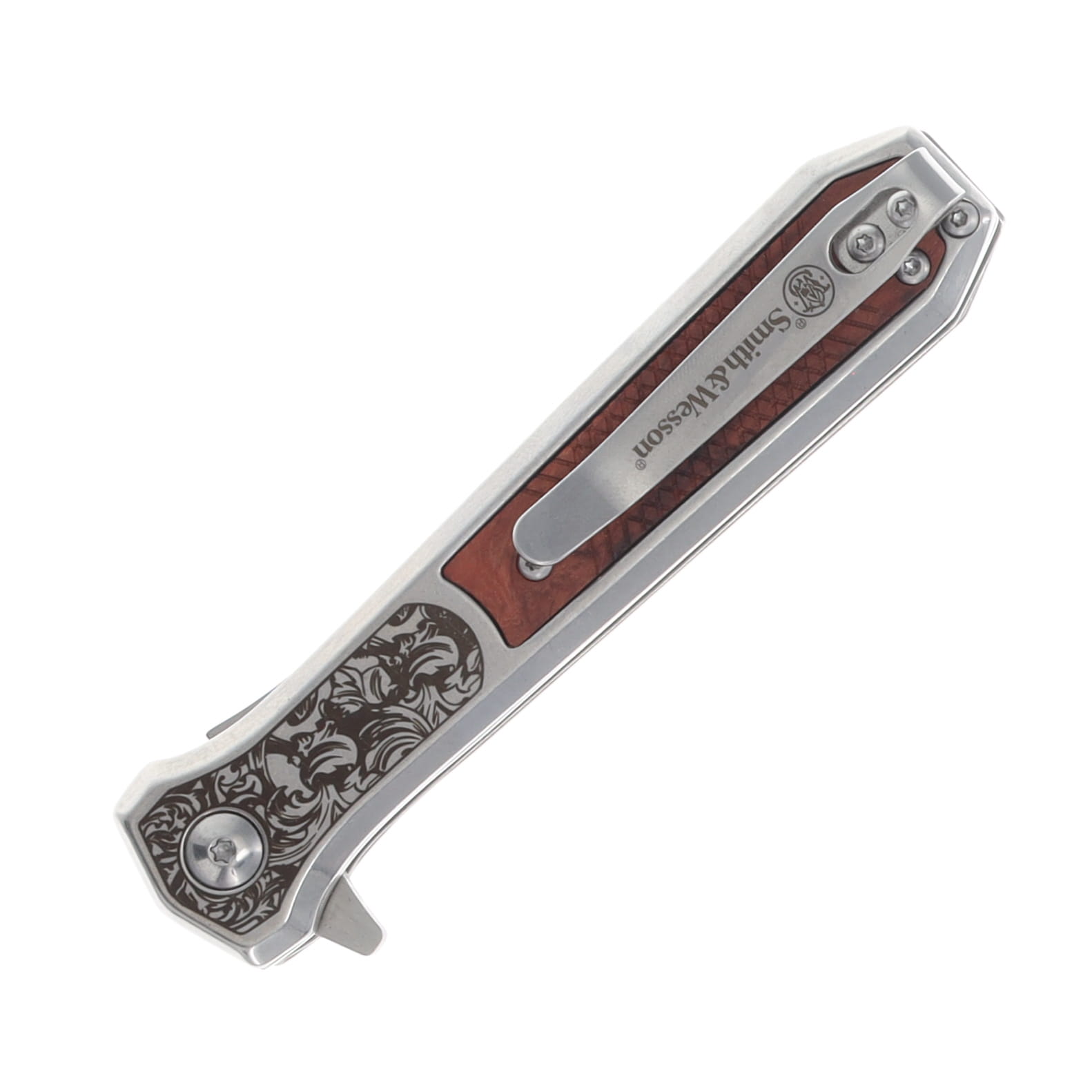Smith & Wesson Unwavered Assisted Folding Knife 3.25in Dagger 1208413 View 3