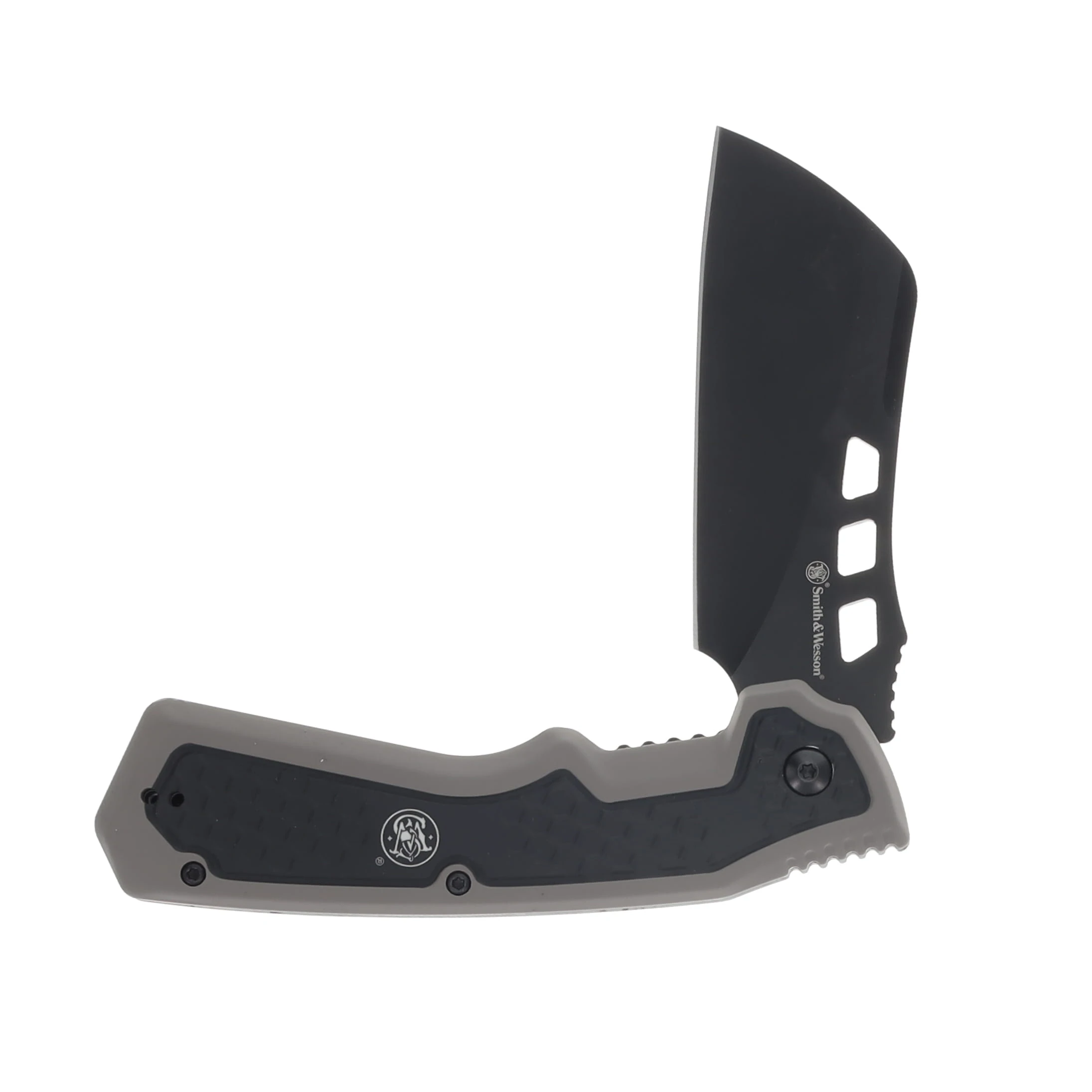 Smith & Wesson Extraction and Evasion Assisted 3.5in Black Cleaver 1208414 View 2