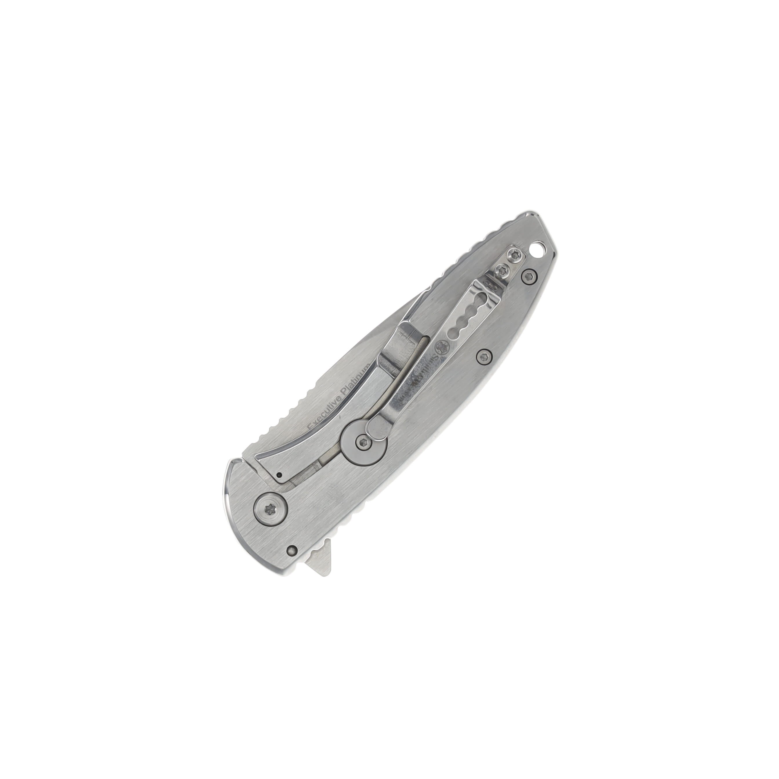 Smith & Wesson Executive Platinum Folding Knife 3in Satin Drop Point 1205009 View 2