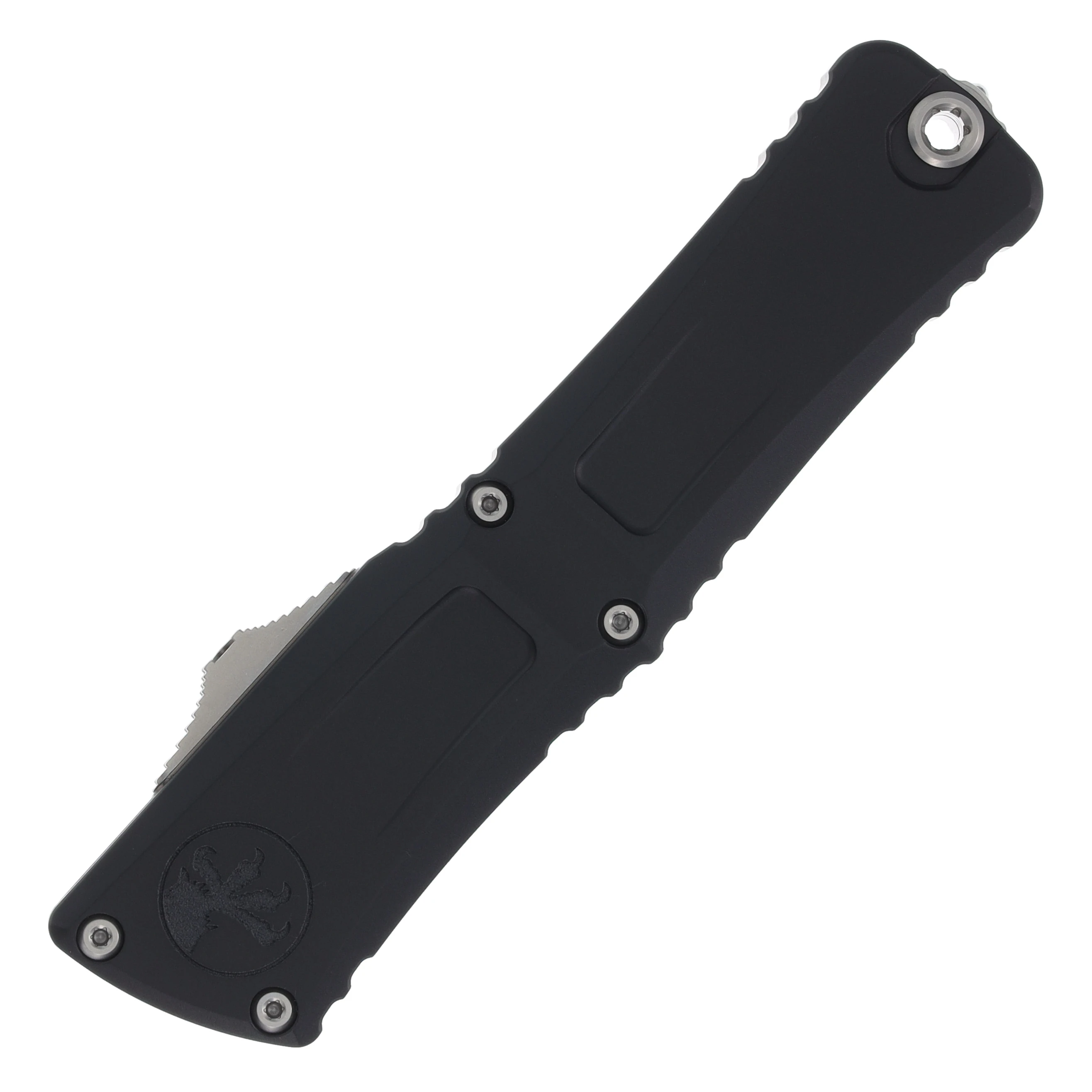 Microtech Combat Troodon OTF Stonewash M390MK  3.81" Dagger Black AUMT114210 View 3