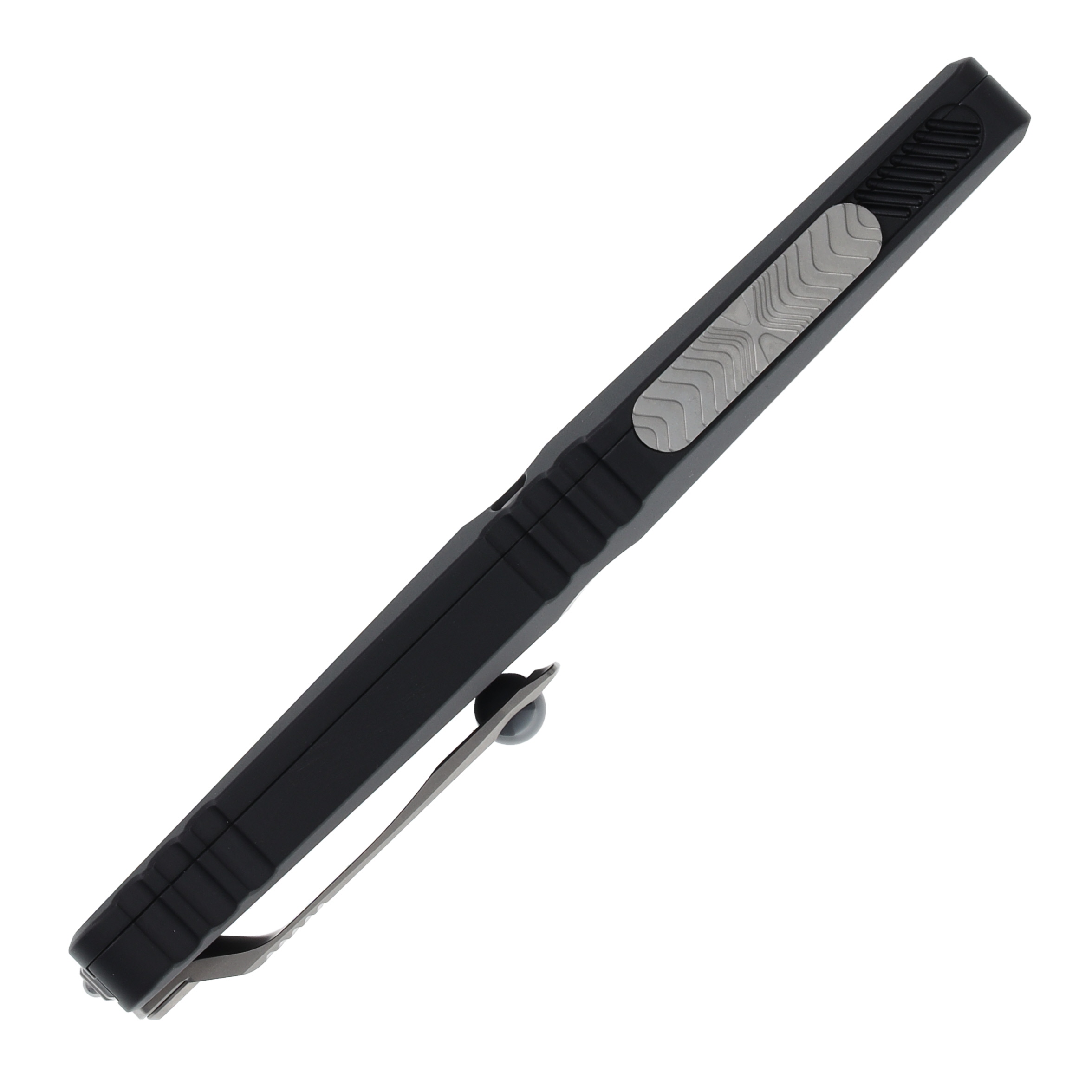 Microtech Combat Troodon OTF Serrated Stonewash M390MK 3.81" Dagger Black AUMT114212 View 5