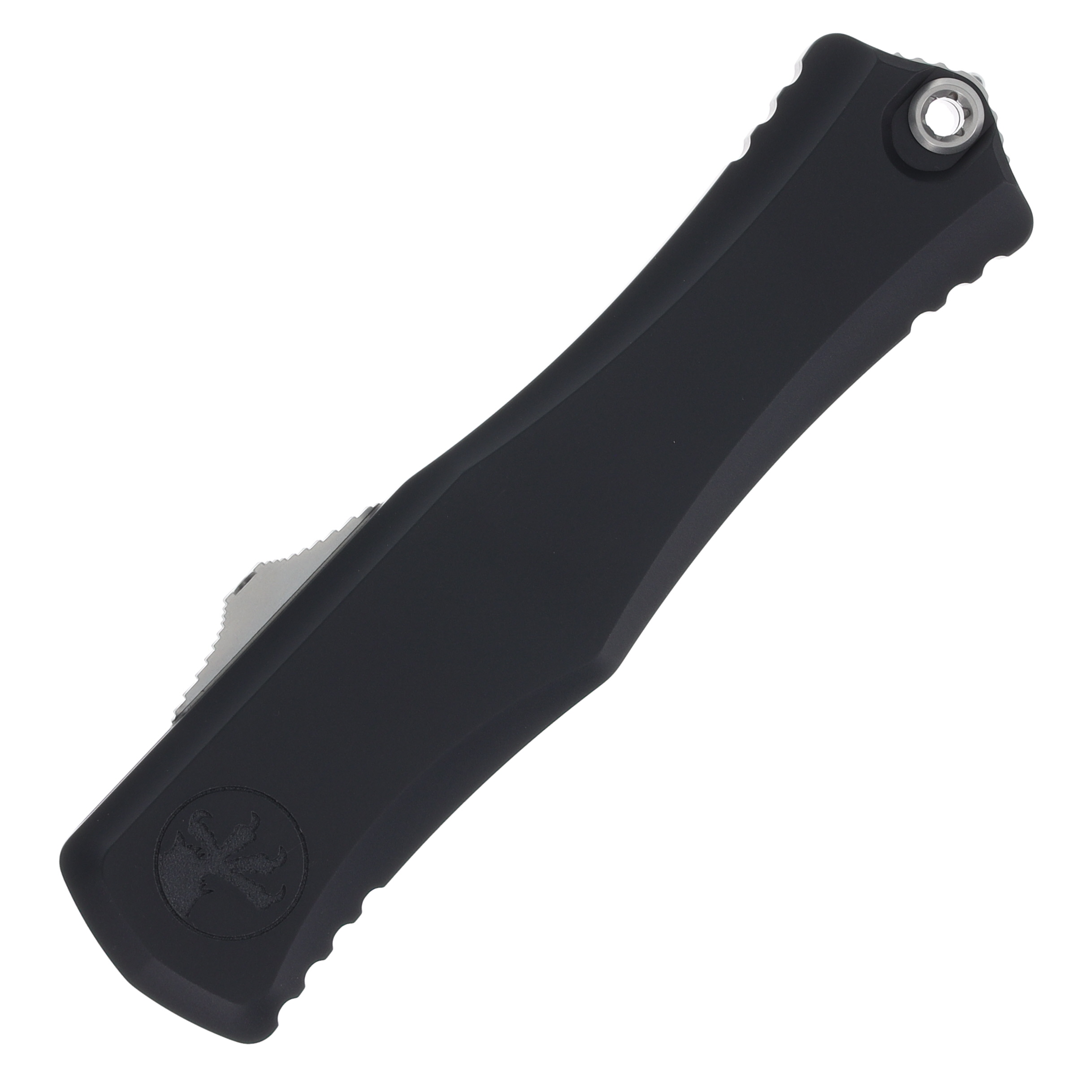 Microtech Hera OTF SE Automatic Knife 3.08in Plain Anodized Aluminum AUMT170210 View 3