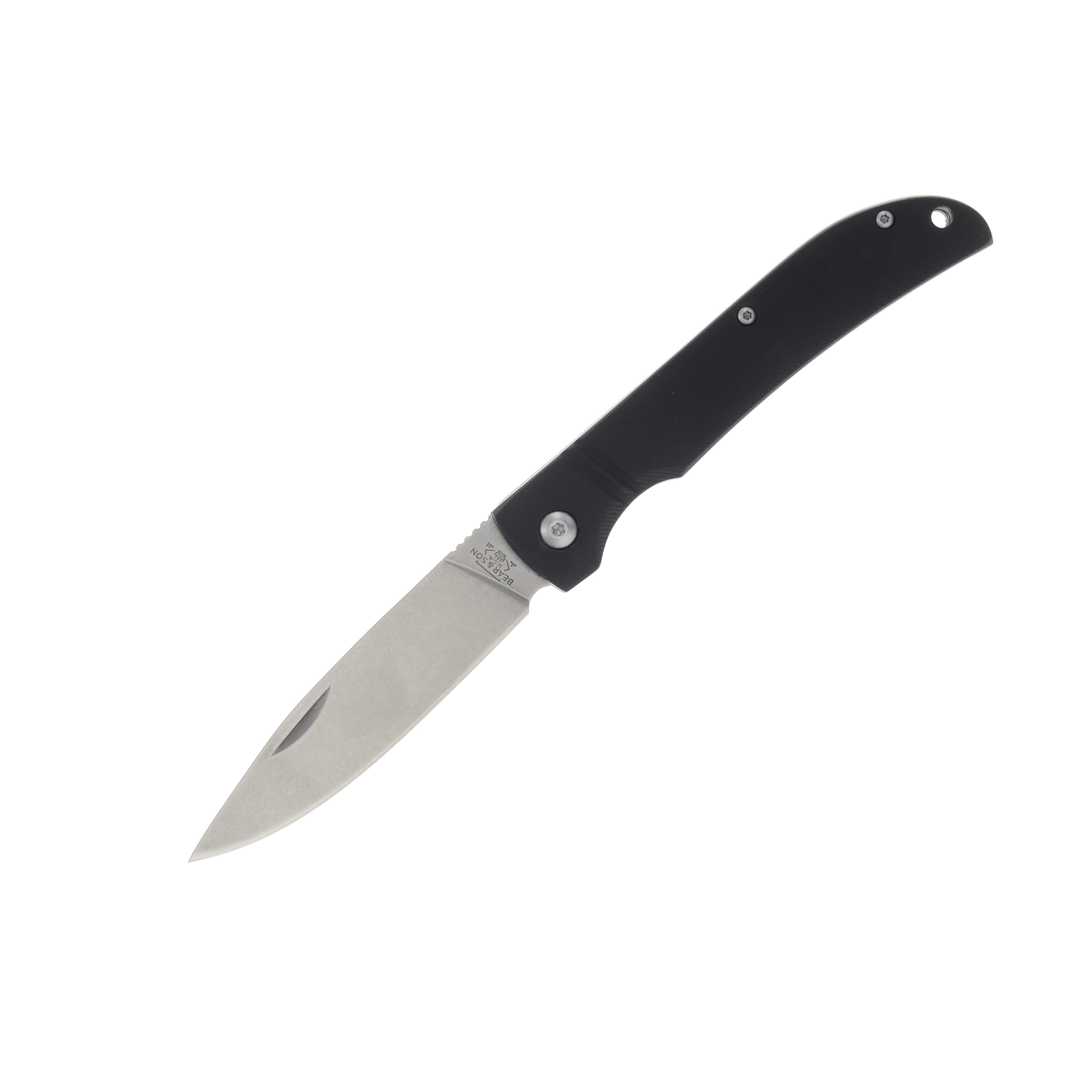 Bear & Son 4.5in Black G-10 Drop Point BR457GB View 1