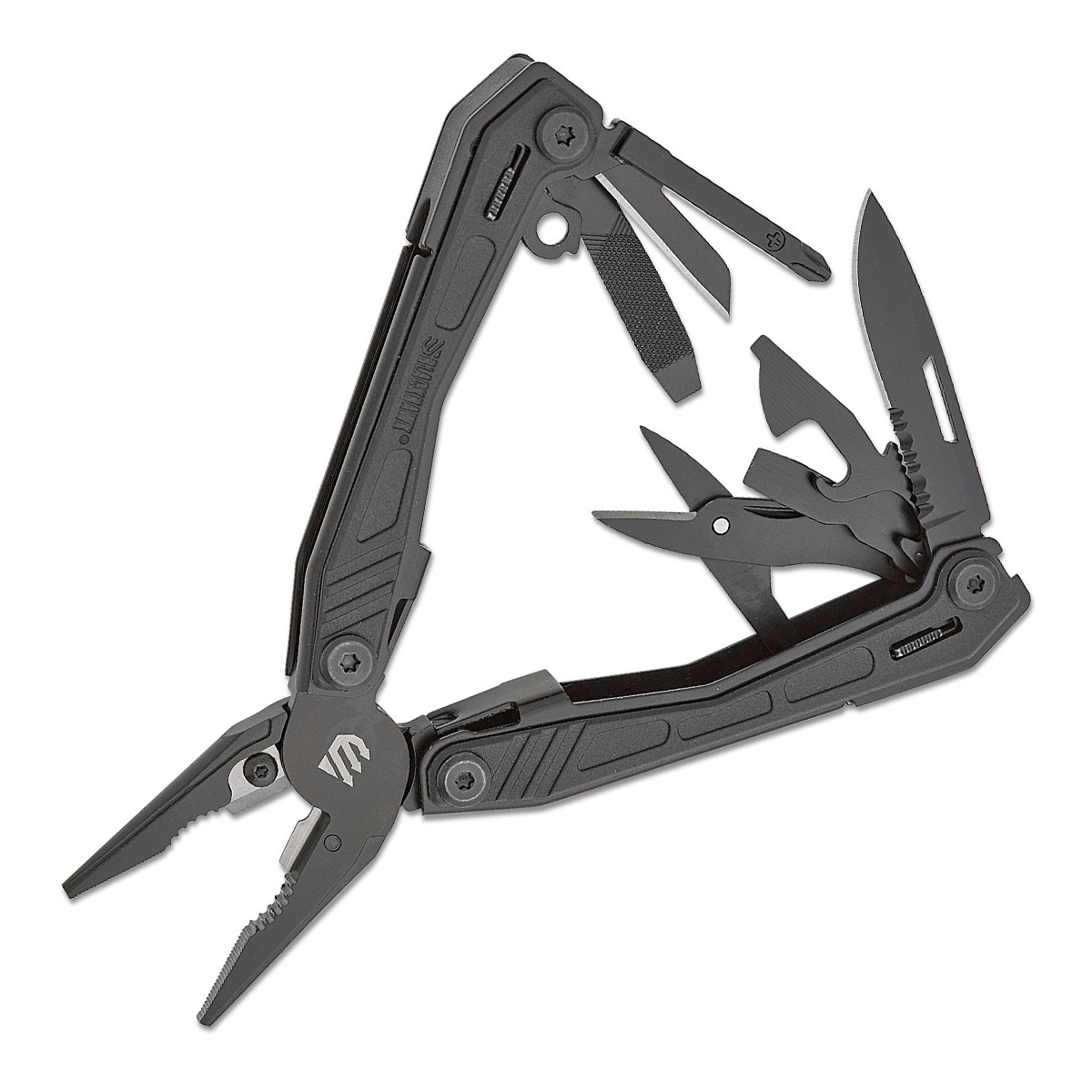 Blackhawk EDC Multi Tool Black Zytel Covers On Handle Injection Molded Sheath BHMT20BK View 1