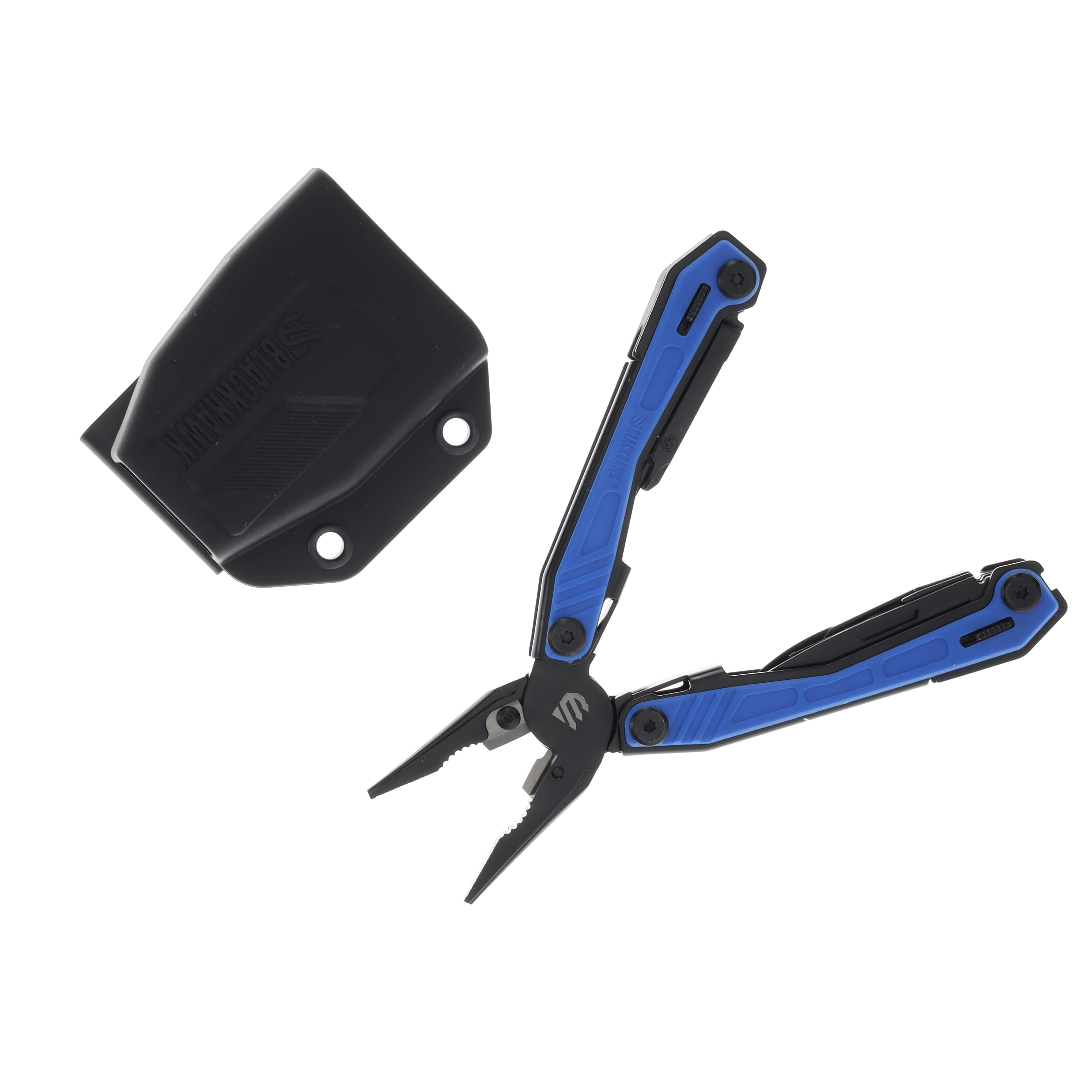 Blackhawk EDC Multi Tool Blue Zytel Covers On Handle Injection Molded Sheath BHMT20BL View 4