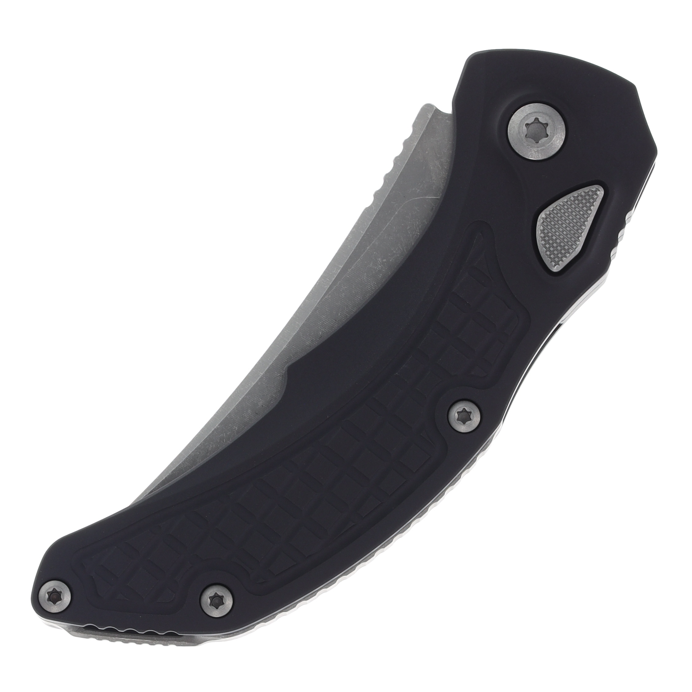 Microtech Brachial Automatic Knife Serrated Apocalyptic Standard View 3