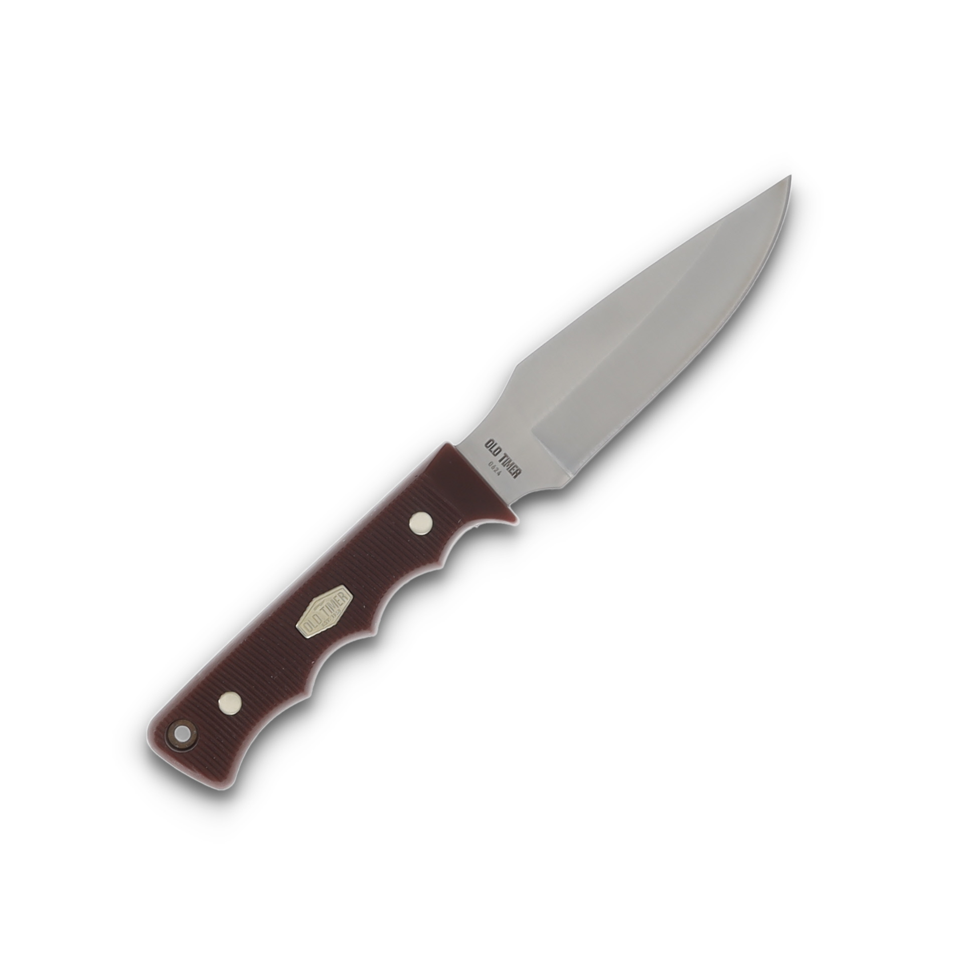 Old Timer Bowie Fixed Blade Combo Sawcut POM W/Sheath 1207759 View 5