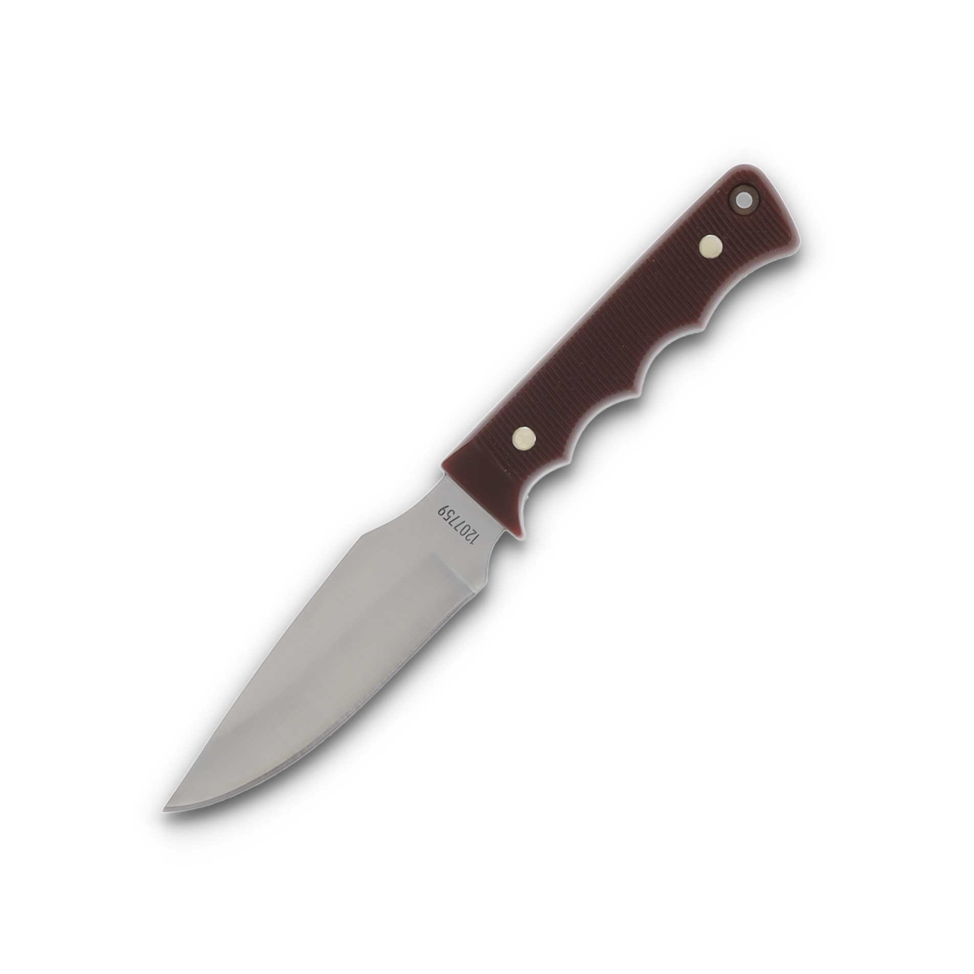 Old Timer Bowie Fixed Blade Combo Sawcut POM W/Sheath 1207759 View 6