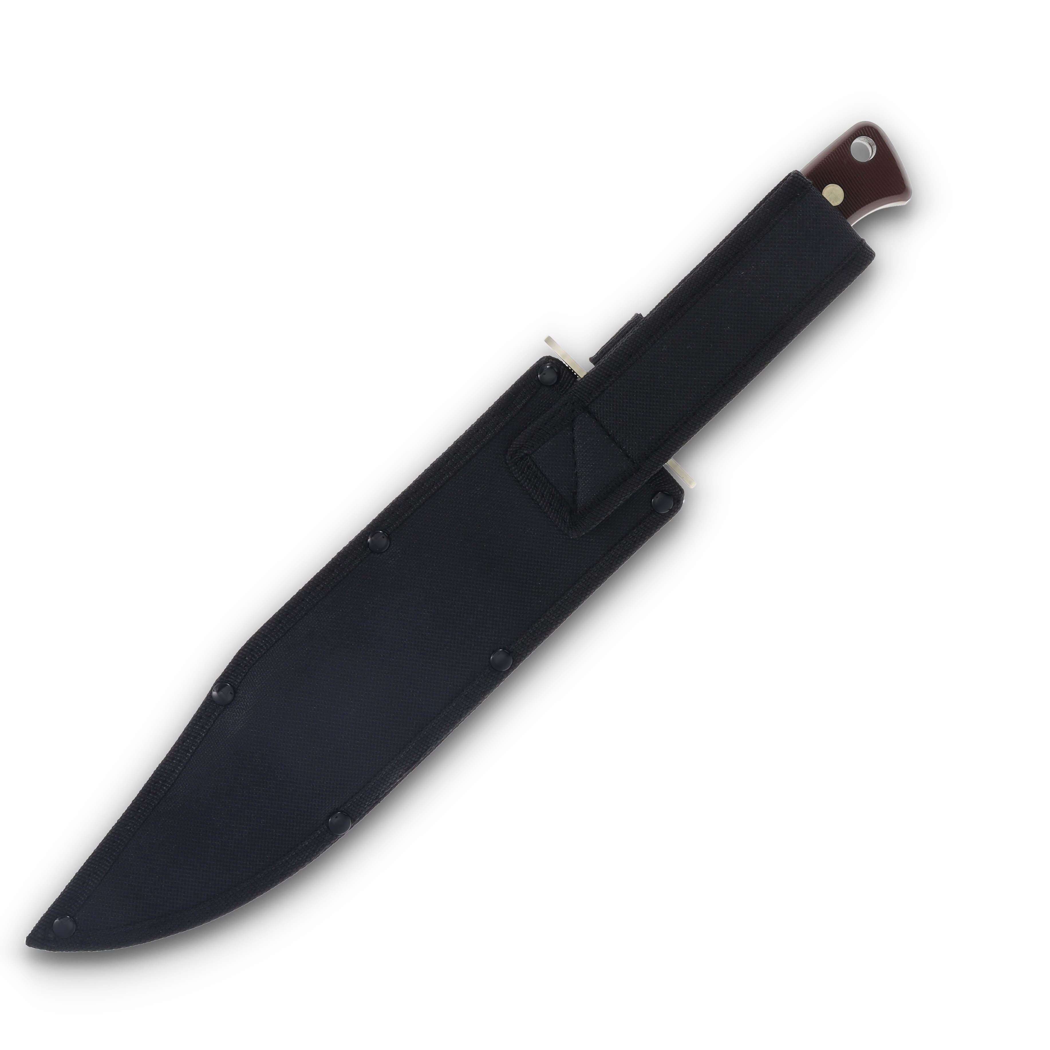 Old Timer Bowie Fixed Blade Combo Sawcut POM W/Sheath 1207759 View 8