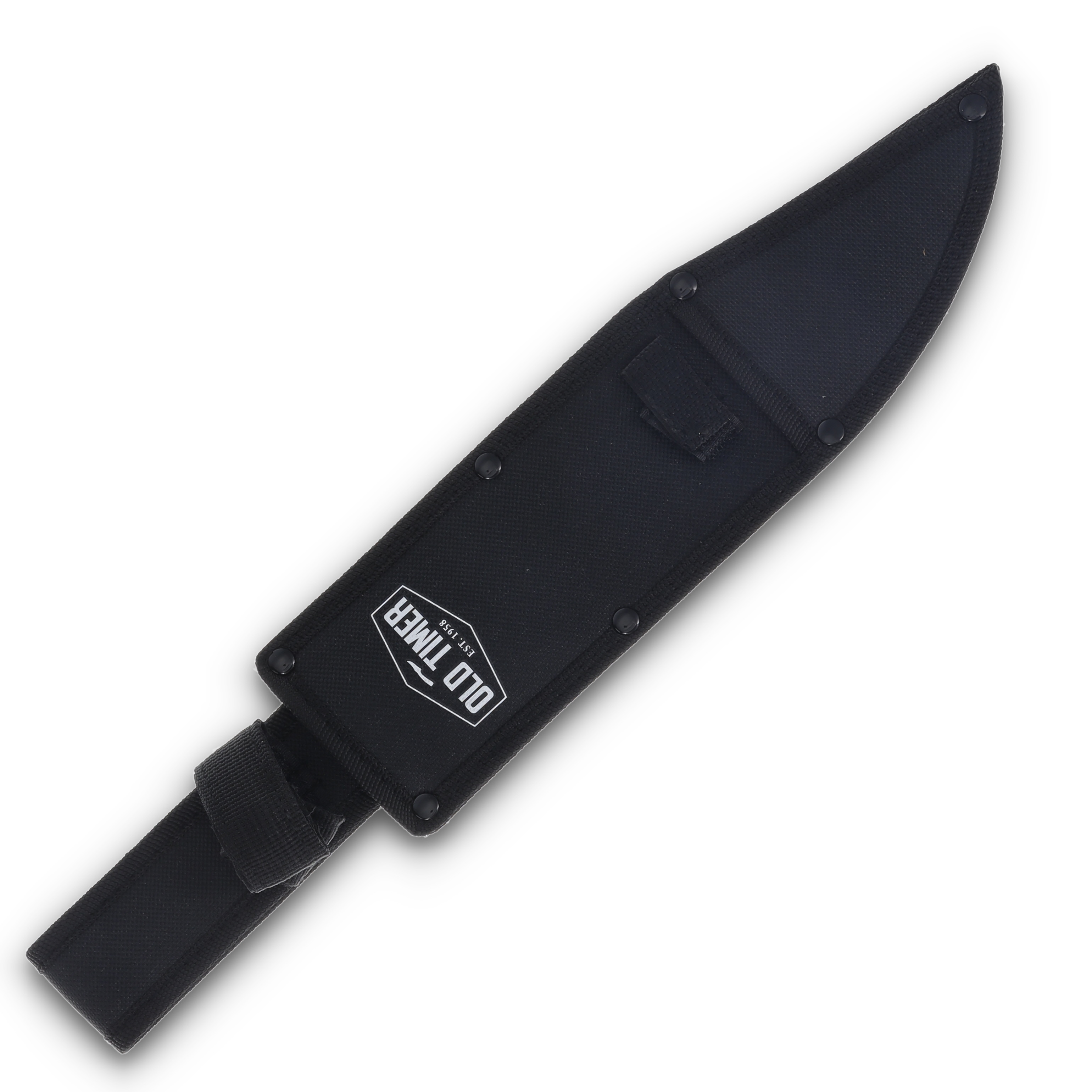 Old Timer Bowie Fixed Blade Combo Sawcut POM W/Sheath 1207759 View 9