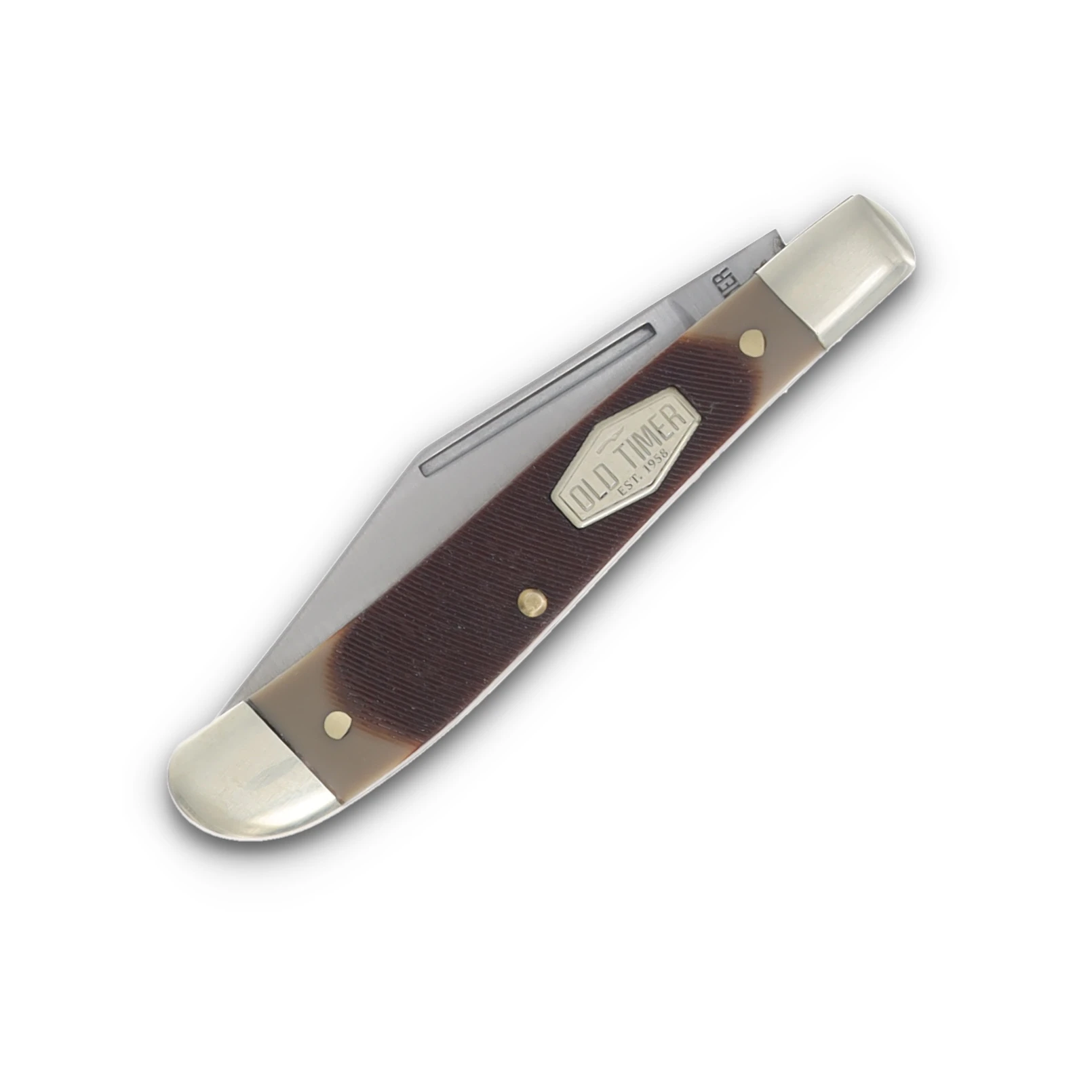 Old Timer 3pc Sawcut Bone Pocket Knife Set With Gift Tin 1207768 View 13
