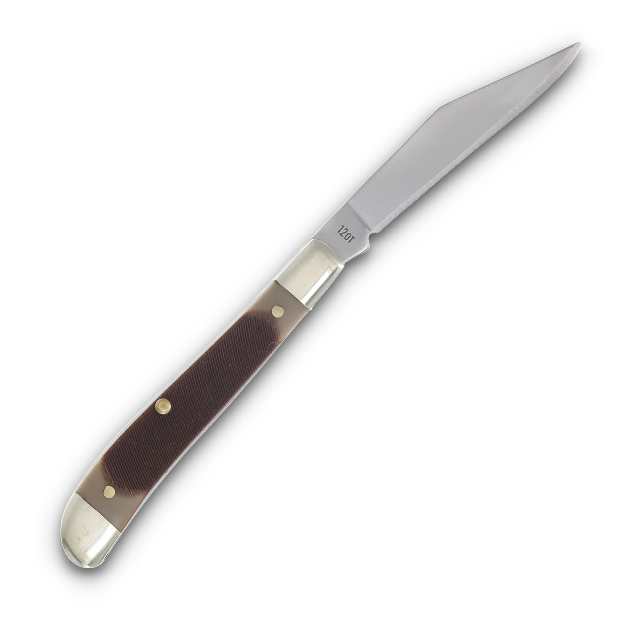 Old Timer 3pc Sawcut Bone Pocket Knife Set With Gift Tin 1207768 View 10