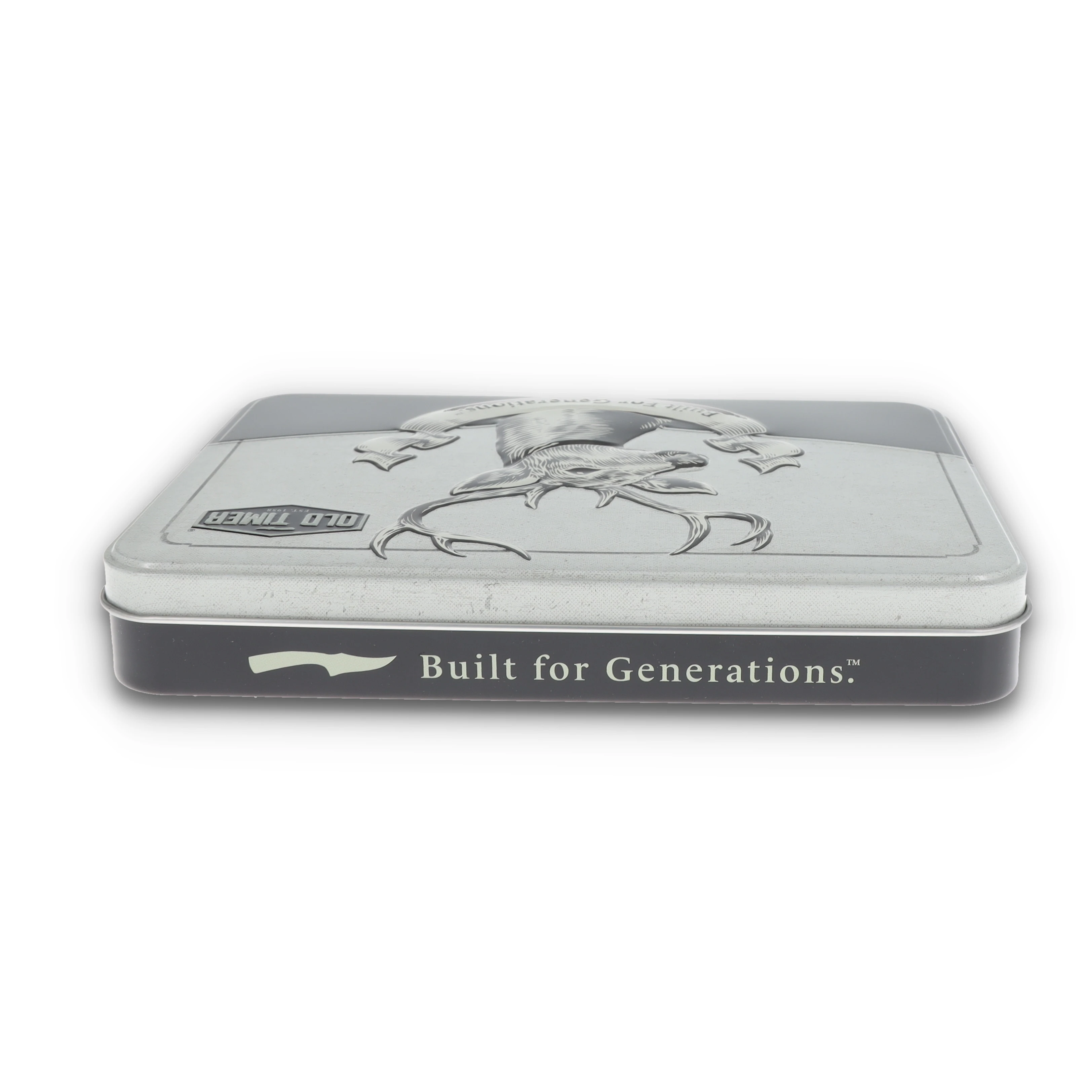 Old Timer 3pc Sawcut Bone Pocket Knife Set With Gift Tin 1207768 View 25