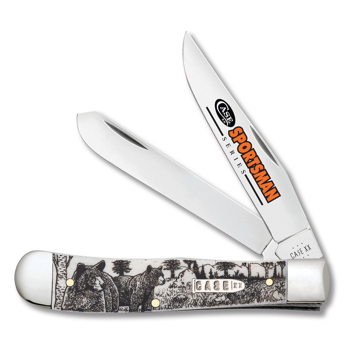 Case XX Sportsman Series Smooth Bone Bear Trapper CA81223 View 1