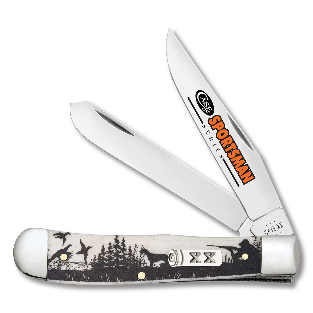 Case XX Sportsman Series Smooth Bone Bird Dog Trapper CA81224 View 1