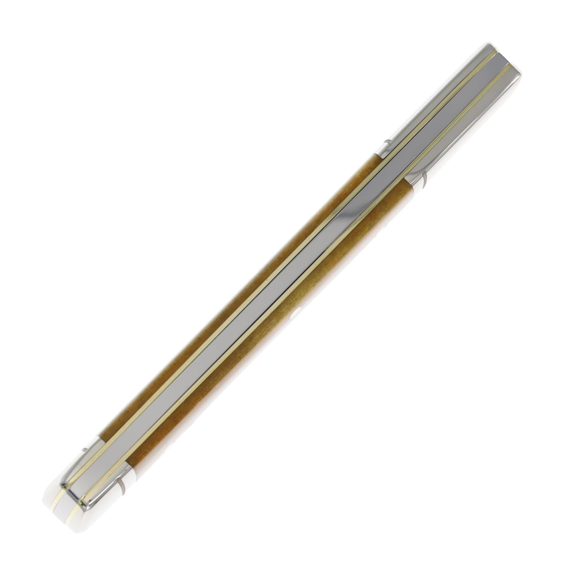 Case XX Smooth Antique Bone Fluted Bolsters 05 Razor Pattern View 5