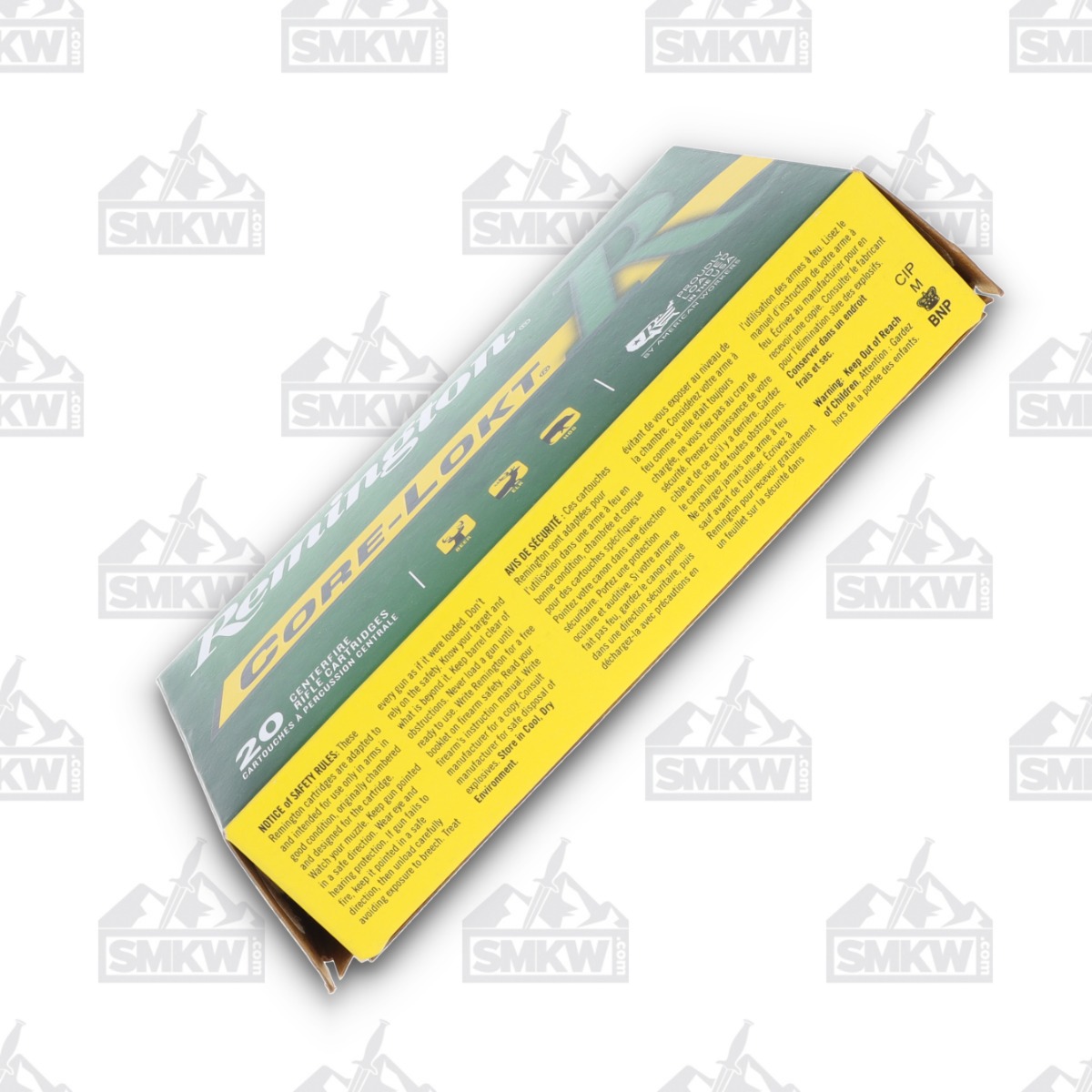 Remington Core-Lokt 30-06 Springfield Ammunition 150 Grain Brass 20 Rounds Core-Lokt PSP R30062 View 3
