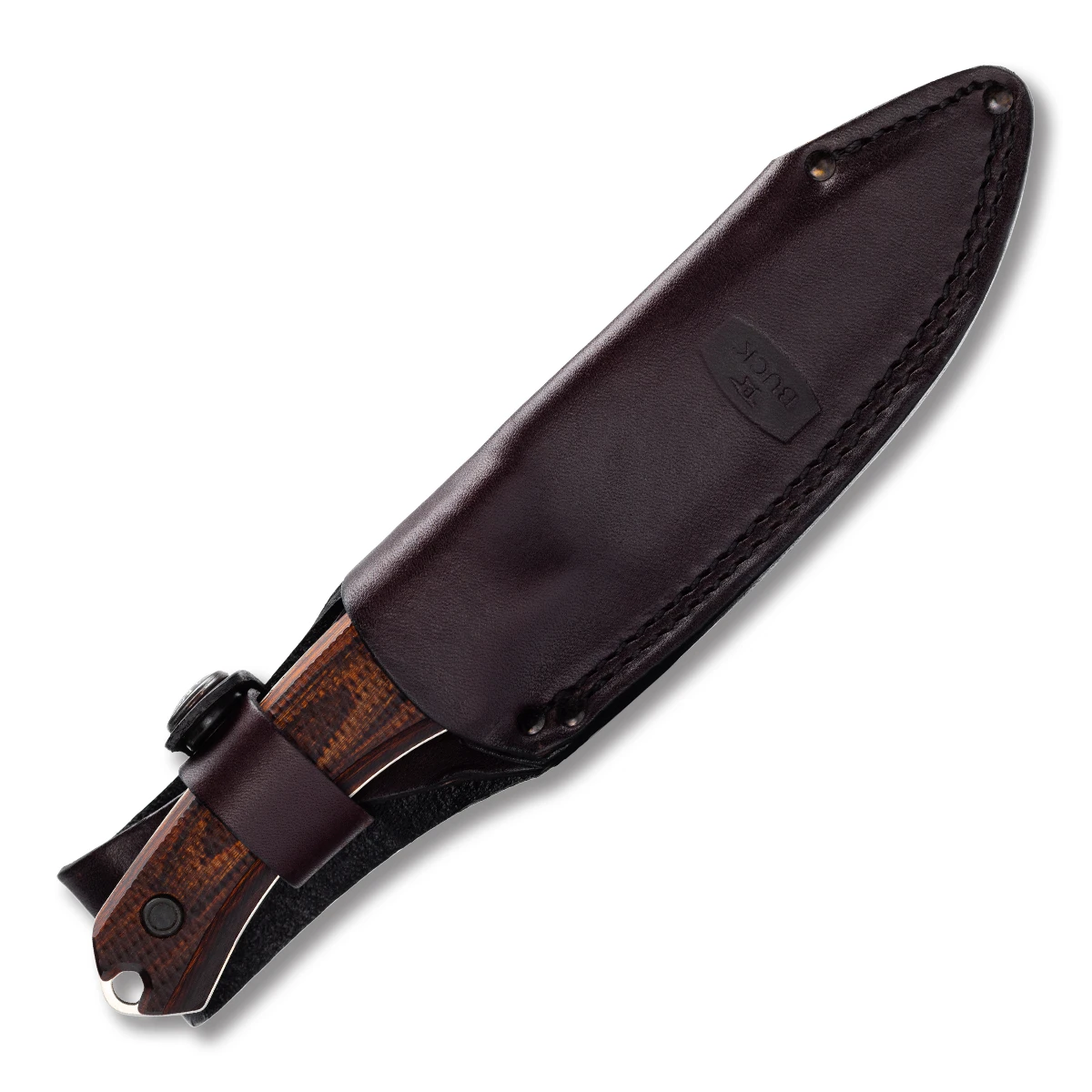 Buck 663 Alpha Guide Pro Fixed Knife Walnut Dymalux Handle S35VN Blade BU13623 View 4